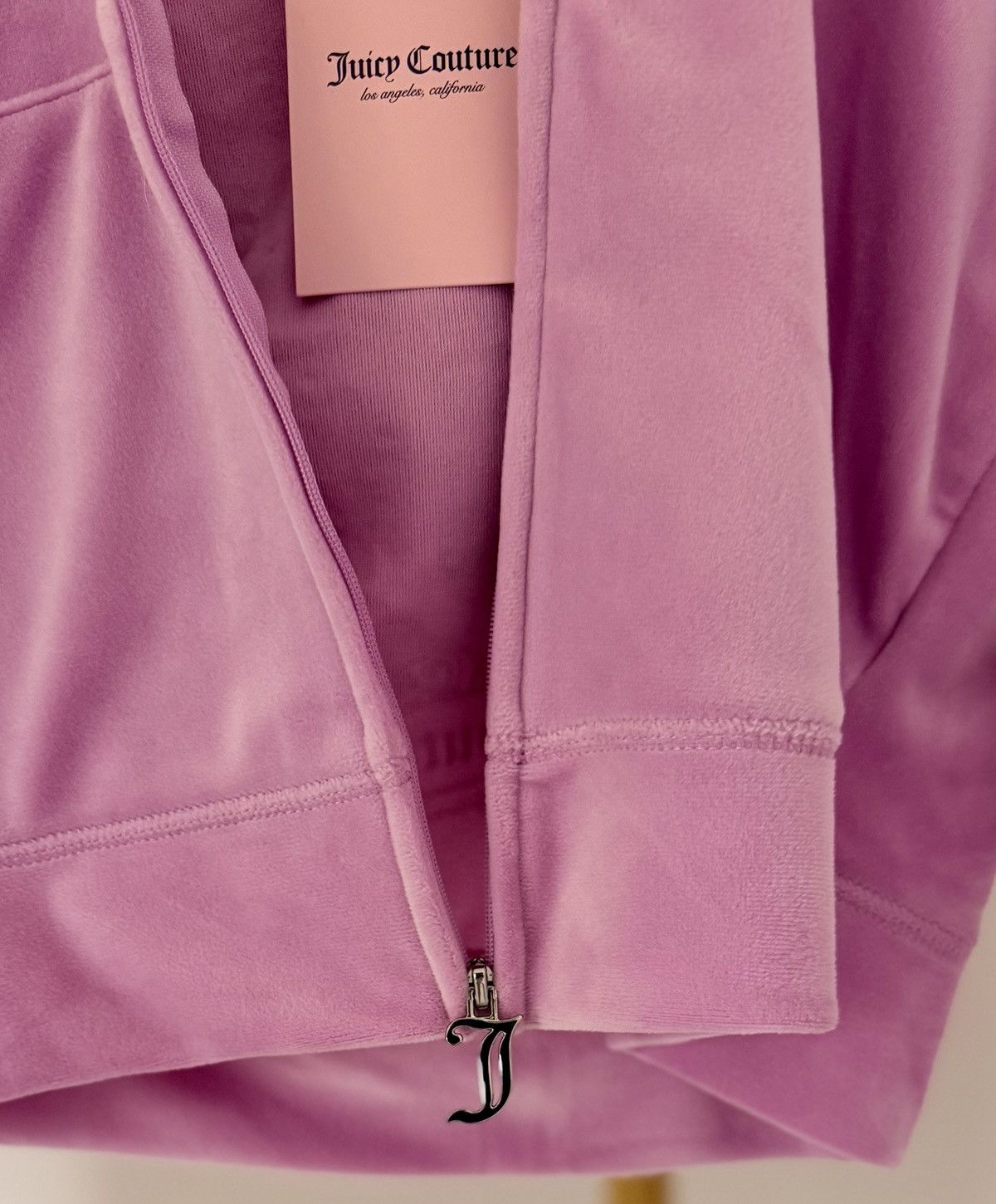 Juicy Couture Juicy Couture Pink Velour Hoodie Crown Floral Bloom NWT M Size M / US 6-8 / IT 42-44 - 4 Thumbnail