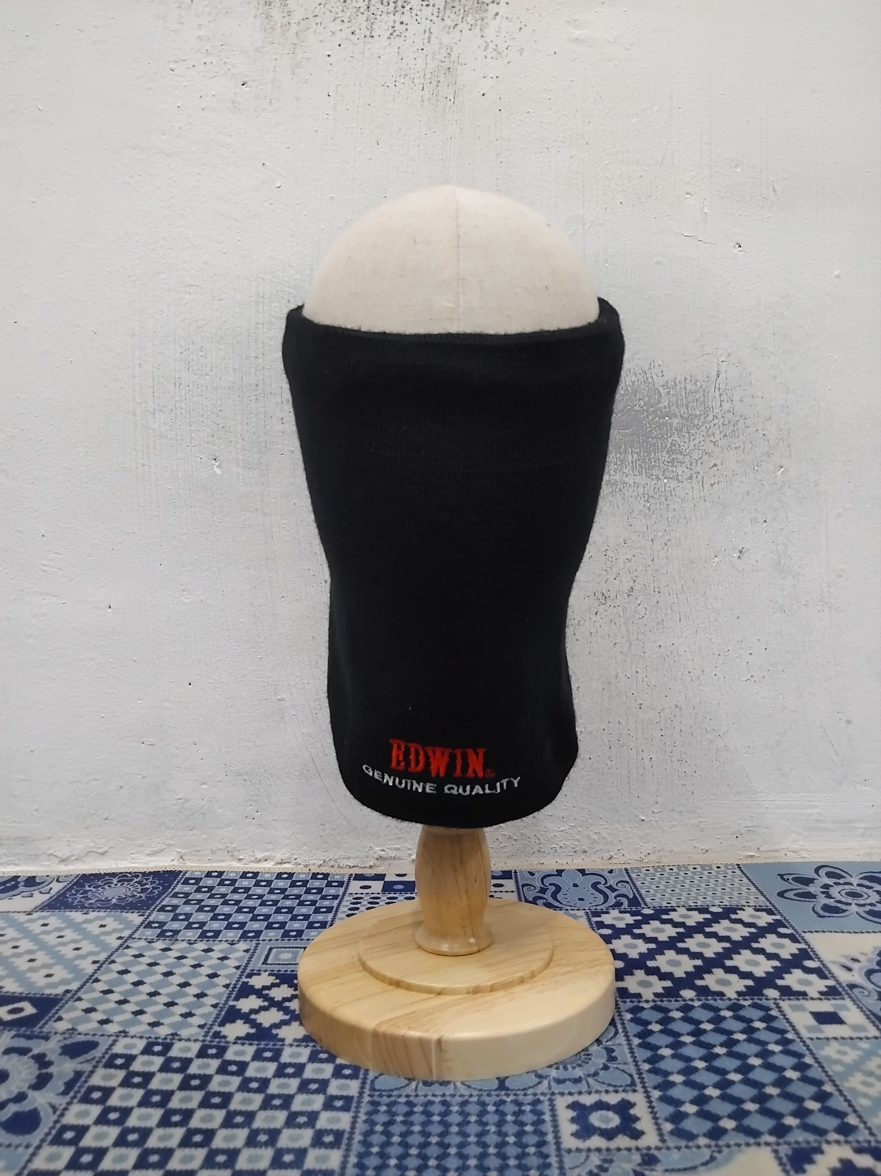 Edwin × Japanese Brand Edwin black colour neck warmer Size ONE SIZE - 1 Preview