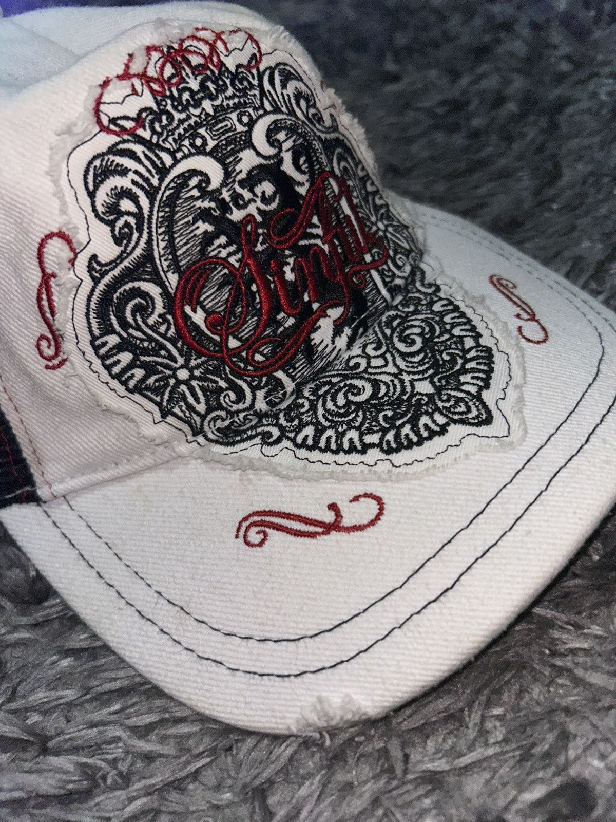 Other Ed hardy like (not ed hardy) “SINFUL” HAT SUPER TUFF Size ONE SIZE - 1 Thumbnail