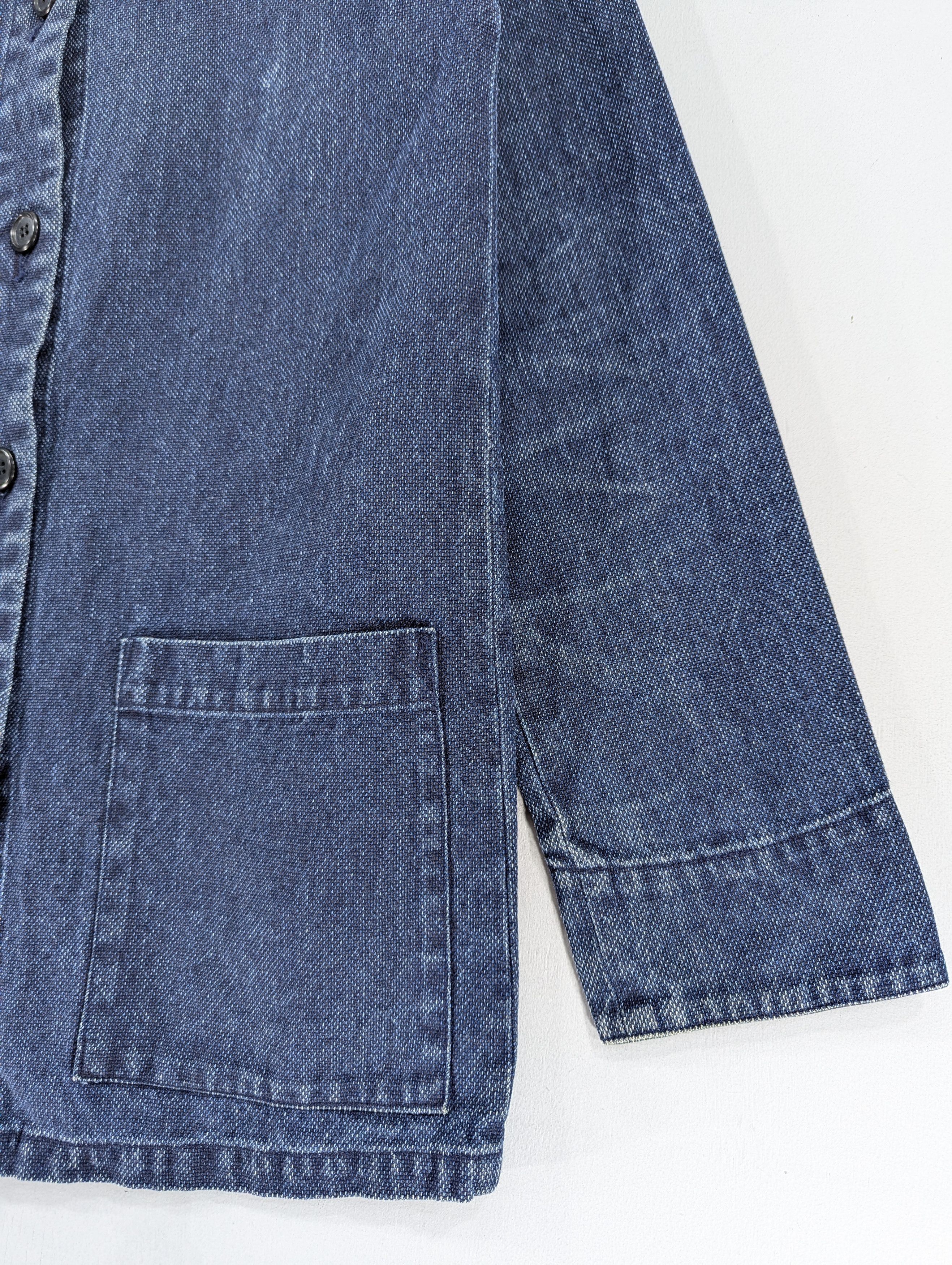 Japanese Brand Vintage Japanese Brand Denim Cardigan Style Jacket Size M / US 6-8 / IT 42-44 - 5 Thumbnail