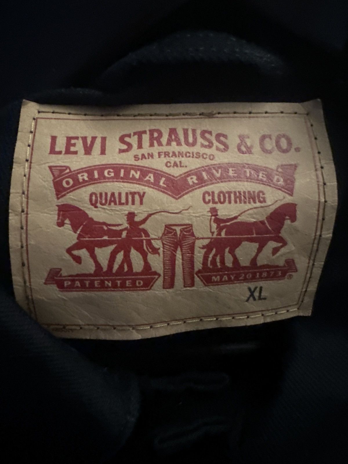 Levi's Vintage Clothing Levi’s Denim Jacket Custom Felix the Cat Size US XL / EU 56 / 4 - 4 Thumbnail