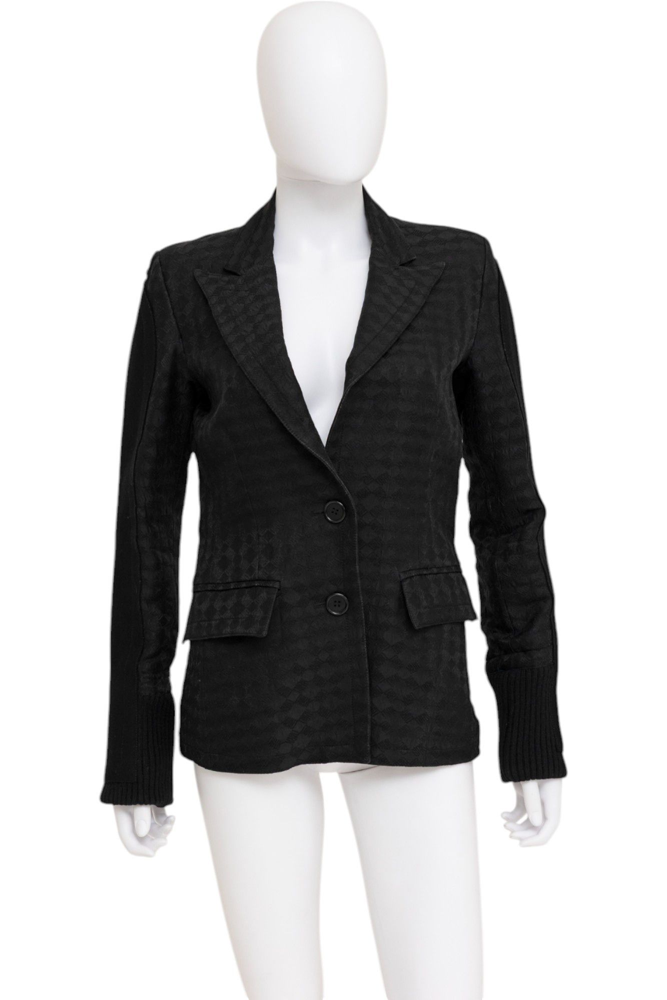 Dirk Bikkembergs Early 00's Wool Monogram Blazer Size M / US 6-8 / IT 42-44 - 1 Thumbnail