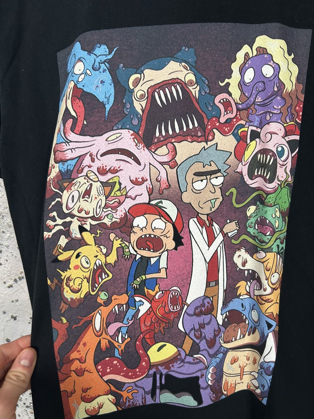 Vintage Vintage Horror Pokémon Graphic Tee Hype Streetwear Movie Size US M / EU 48-50 / 2 - 3 Thumbnail
