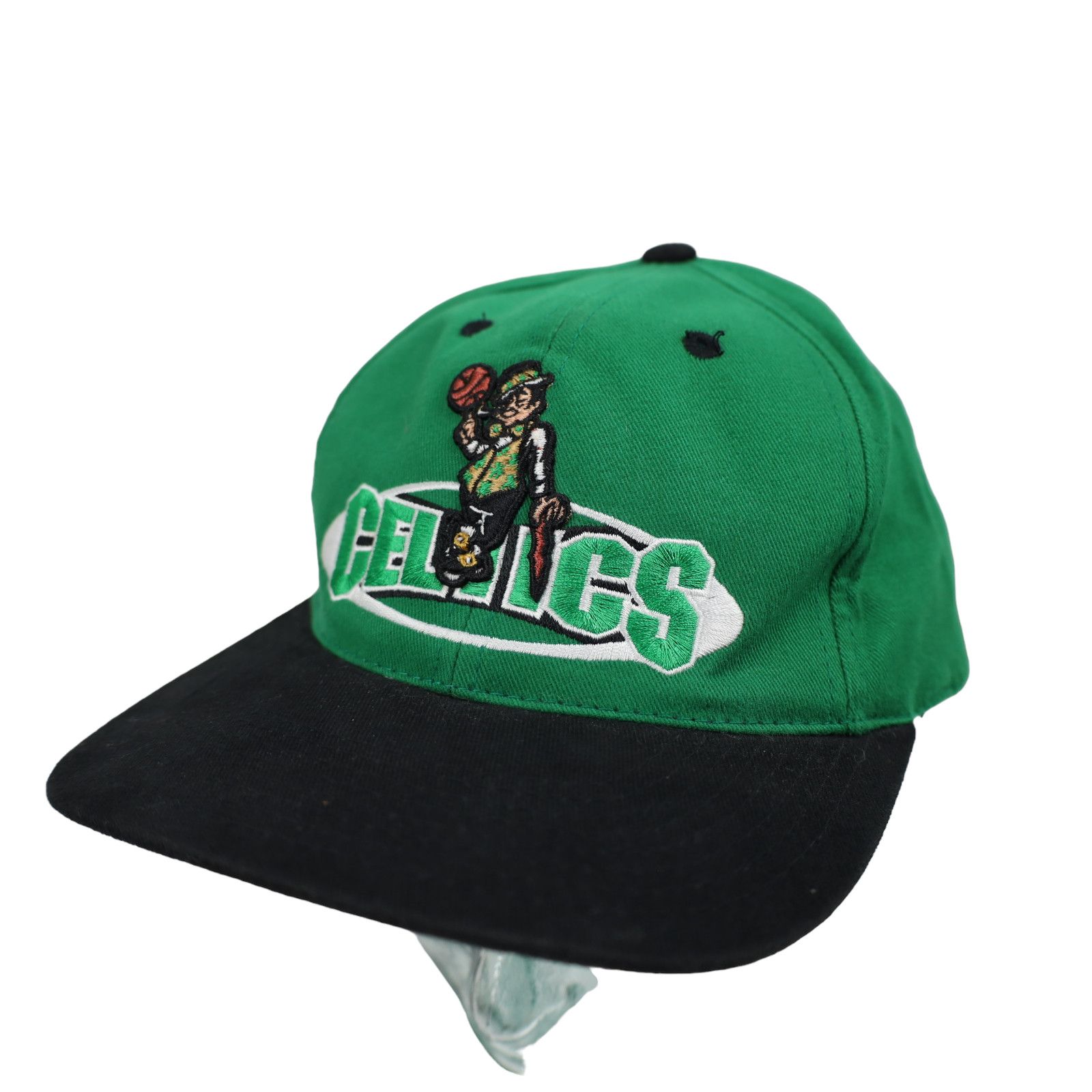 NBA × Vintage Vintage Boston Celtic Spellout Hat Cap Size ONE SIZE - 1 Thumbnail