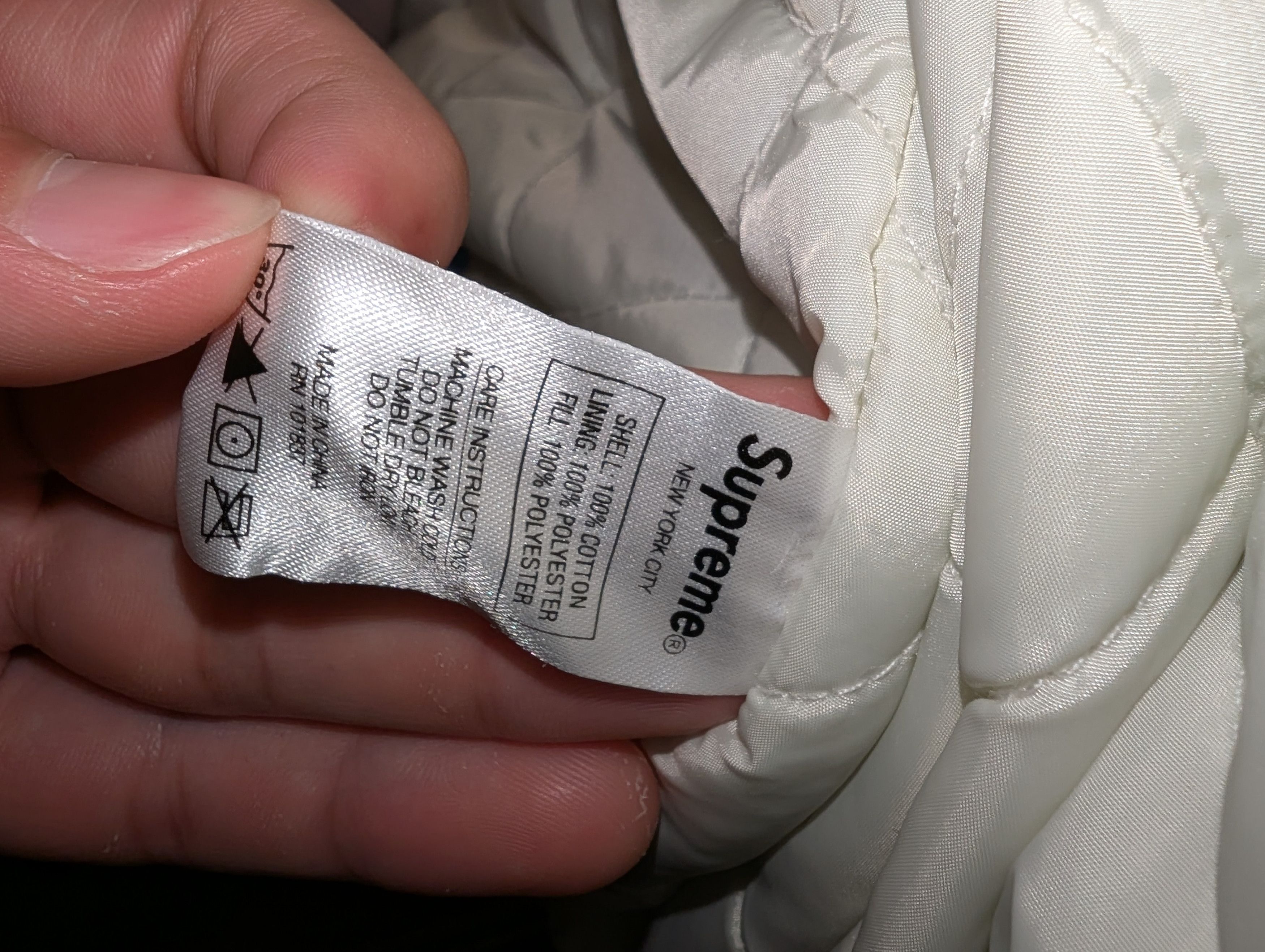 Supreme Supreme SS20 Men's Twill Varsity Jacket in Light Blue Size US M / EU 48-50 / 2 - 4 Thumbnail