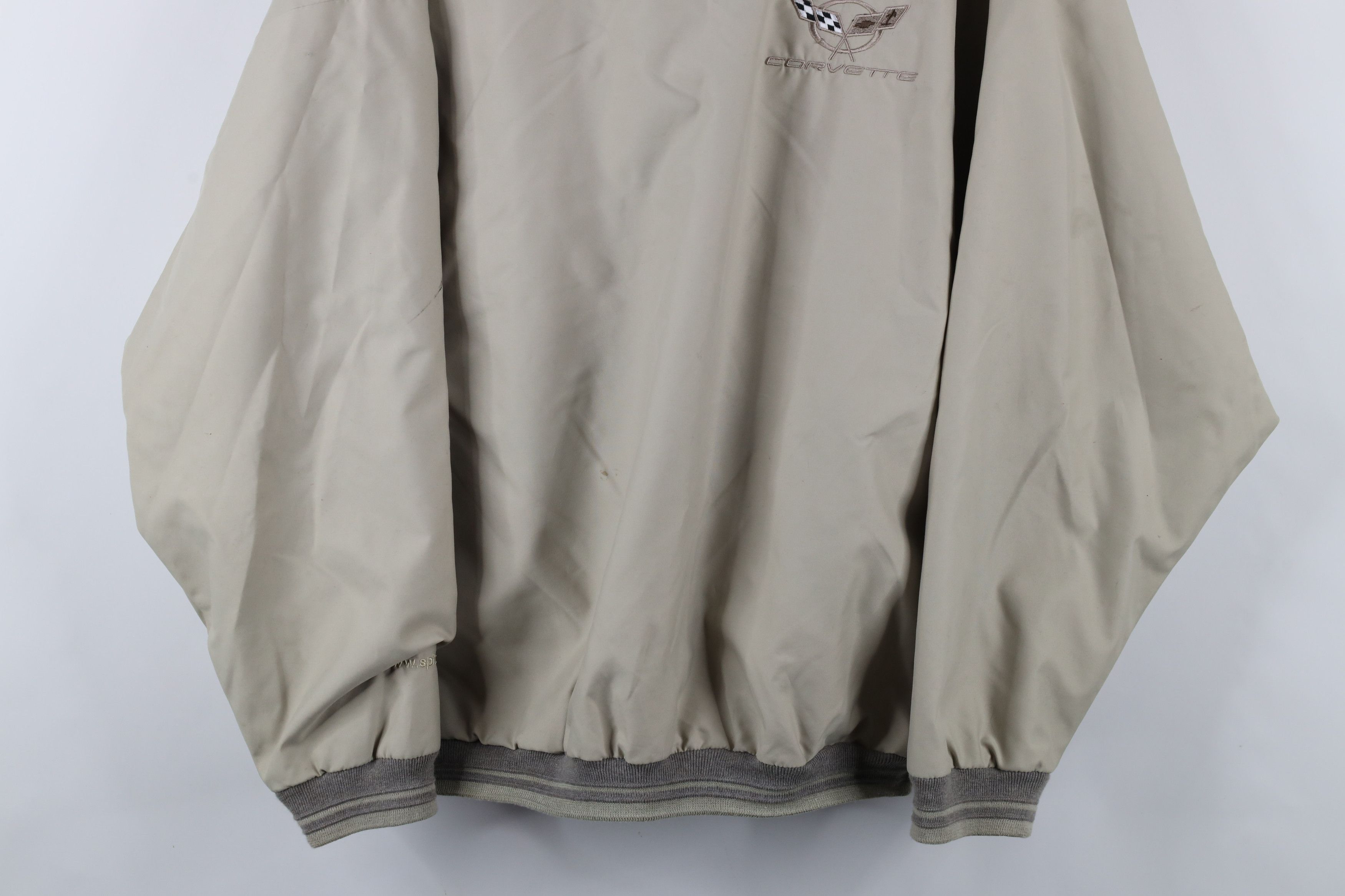 Vintage Vintage Corvette Racing Spell Pullover Windbreaker Jacket Size US L / EU 52-54 / 3 - 3 Thumbnail