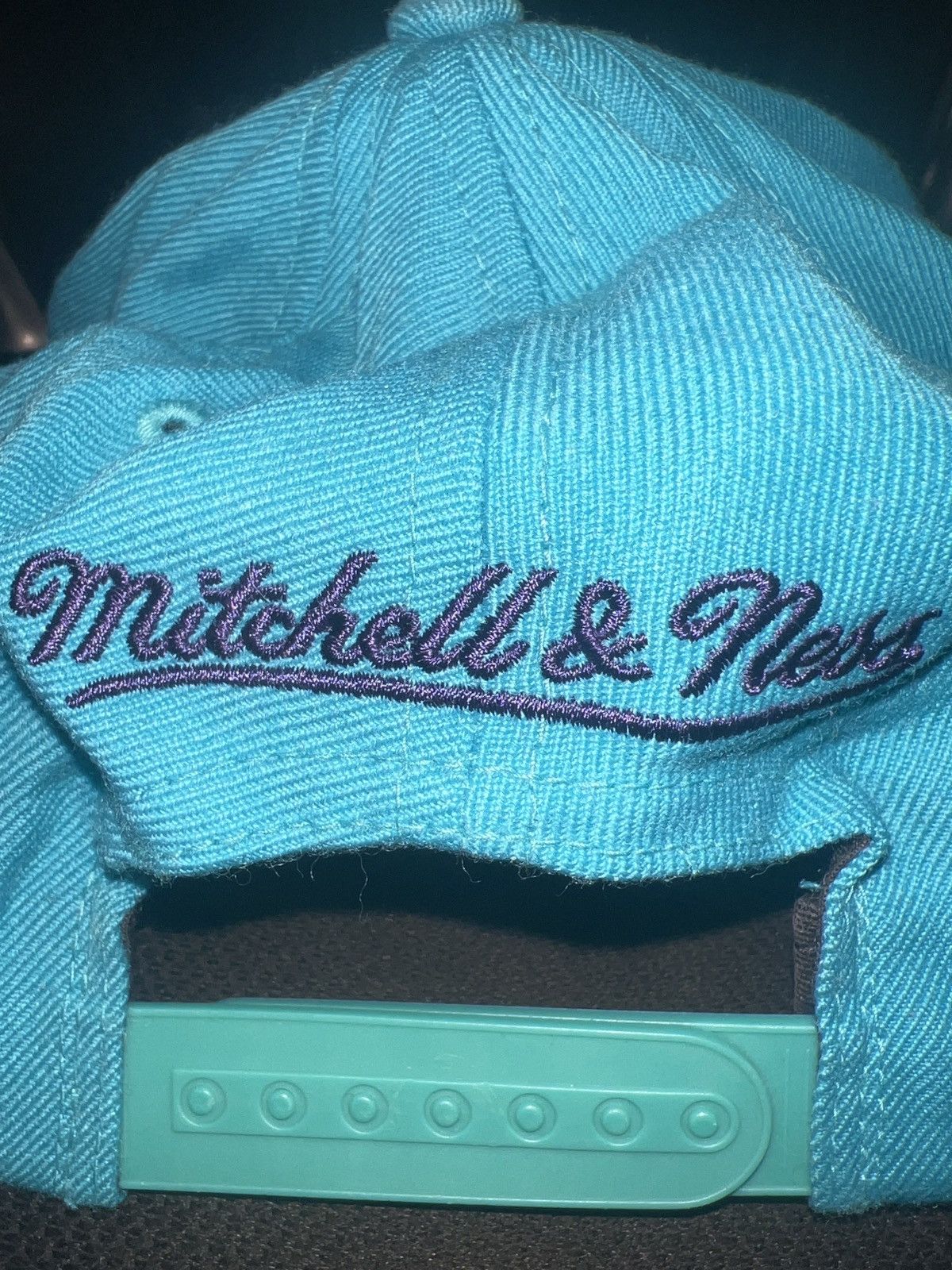 Mitchell & Ness Mitchell & Ness NBA Charlotte Hornets Adjustable Snapback Size ONE SIZE - 8 Thumbnail