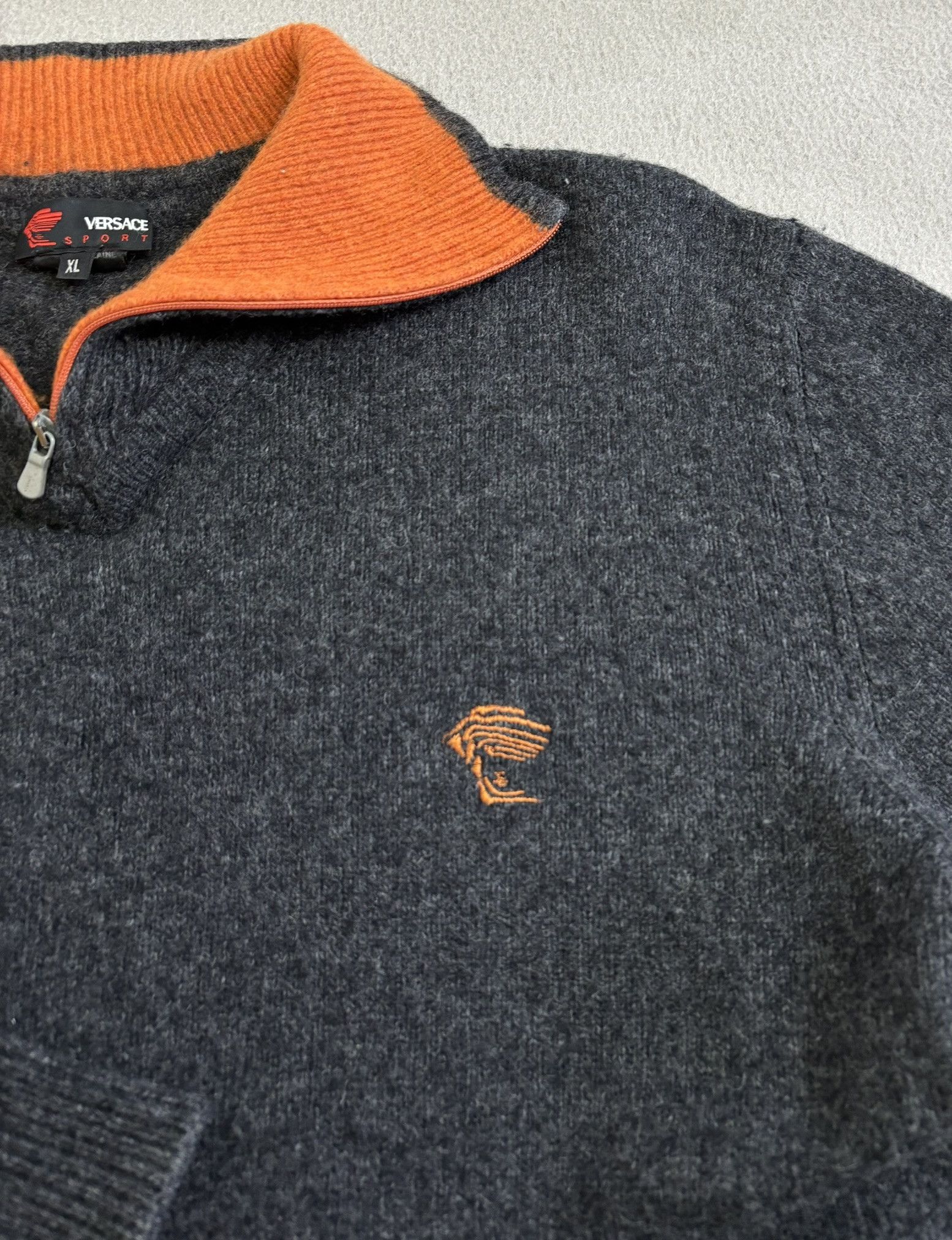Versace × Versace Jeans Couture Versace Sport 1/4 zip sweater fit small Size US S / EU 44-46 / 1 - 6 Thumbnail