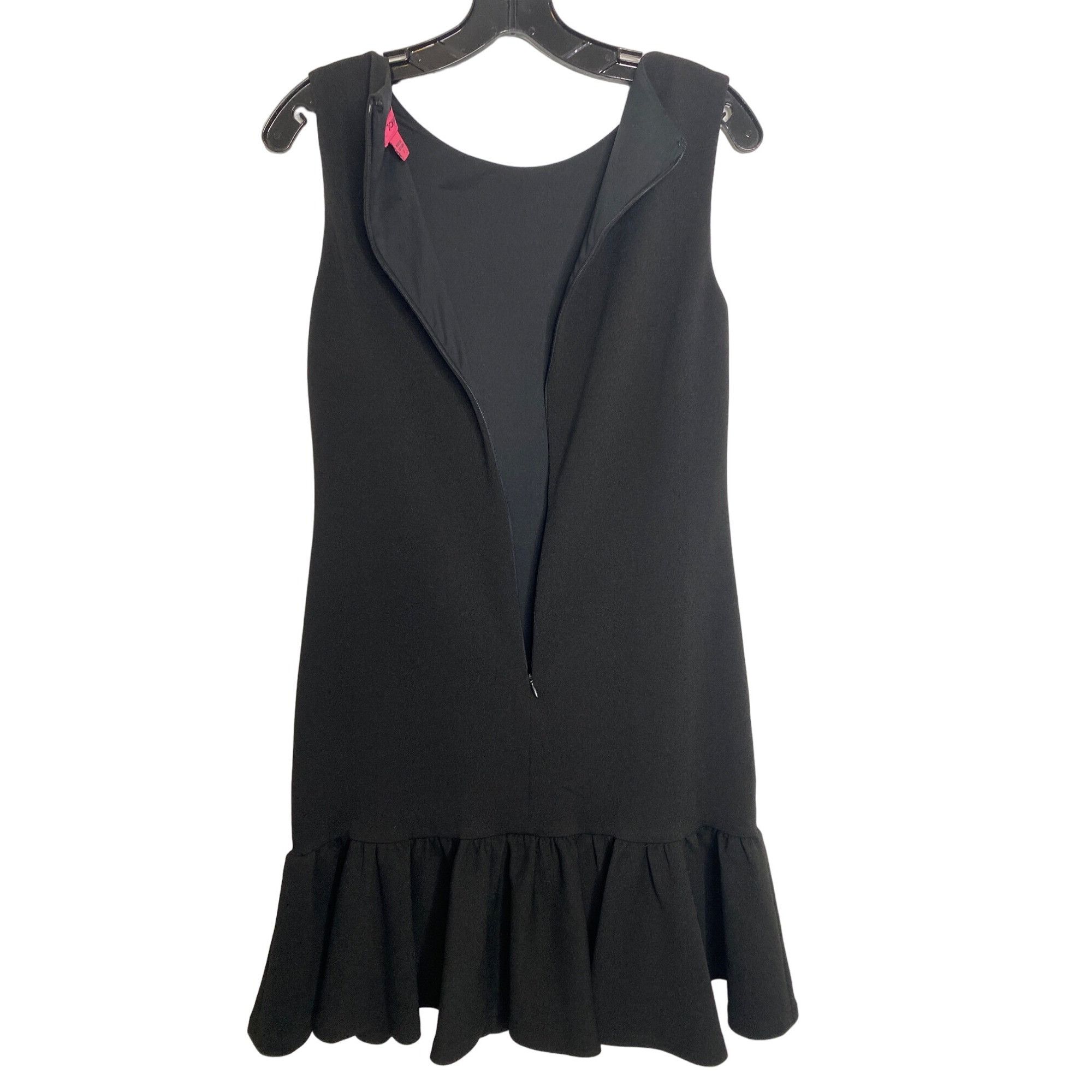 Betsey Johnson BETSEY JOHNSON WOMEN'S LITTLE BLACK DRESS WITH FLOUNCE SZ 2 Size XS / US 0-2 / IT 36-38 - 4 Thumbnail