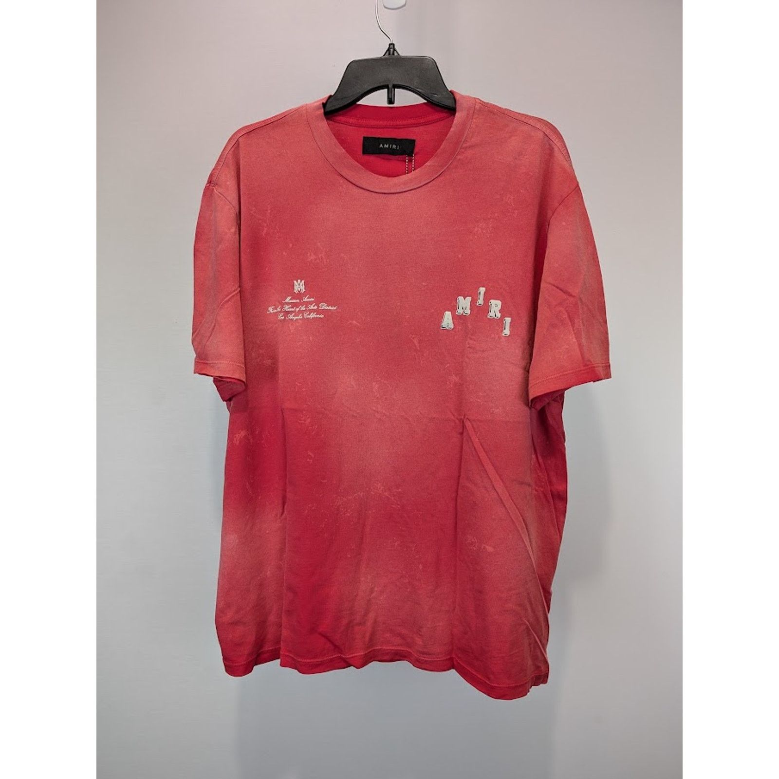 Amiri o1rshd1 Vintage Collegiate Tee T-Shirt in Red Size US XL / EU 56 / 4 - 2 Thumbnail