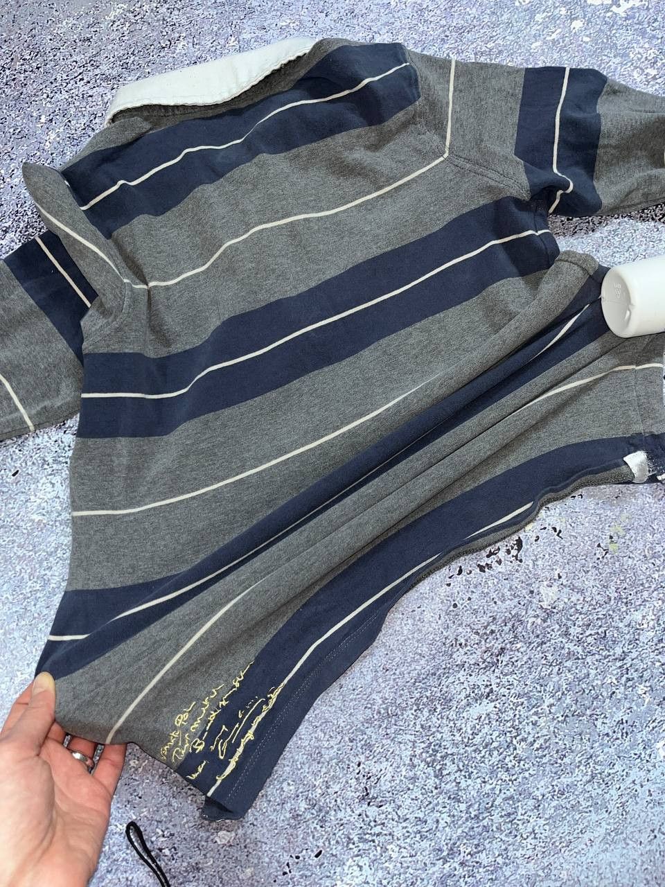 Vintage La Martina polo cashmere rugby long sleeve sweater