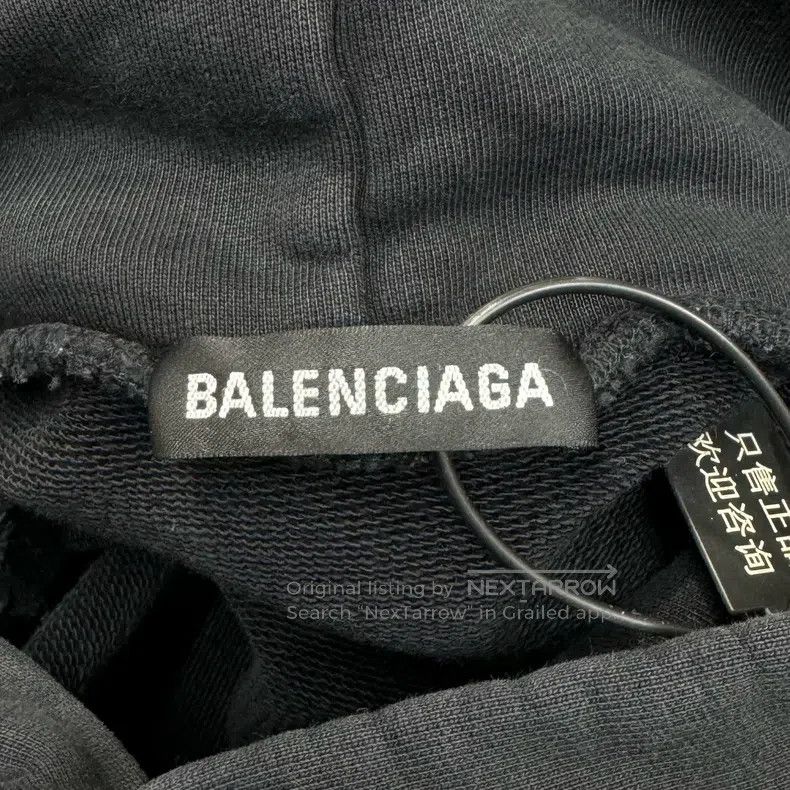 Balenciaga Balenciaga Mastercard Pattern Hoodie Size US S / EU 44-46 / 1 - 4 Thumbnail