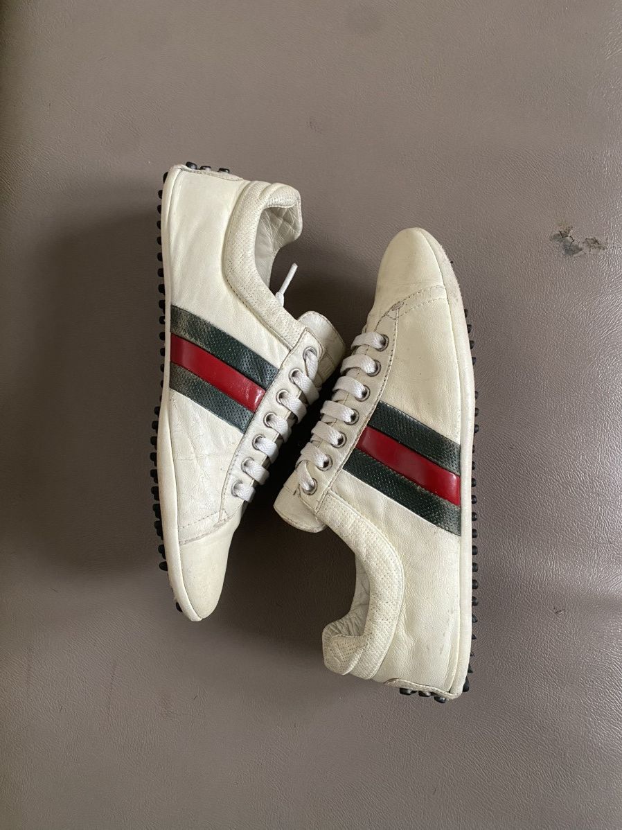 Gucci Gucci low trainers leather Size US 7.5 / EU 40-41 - 1 Thumbnail