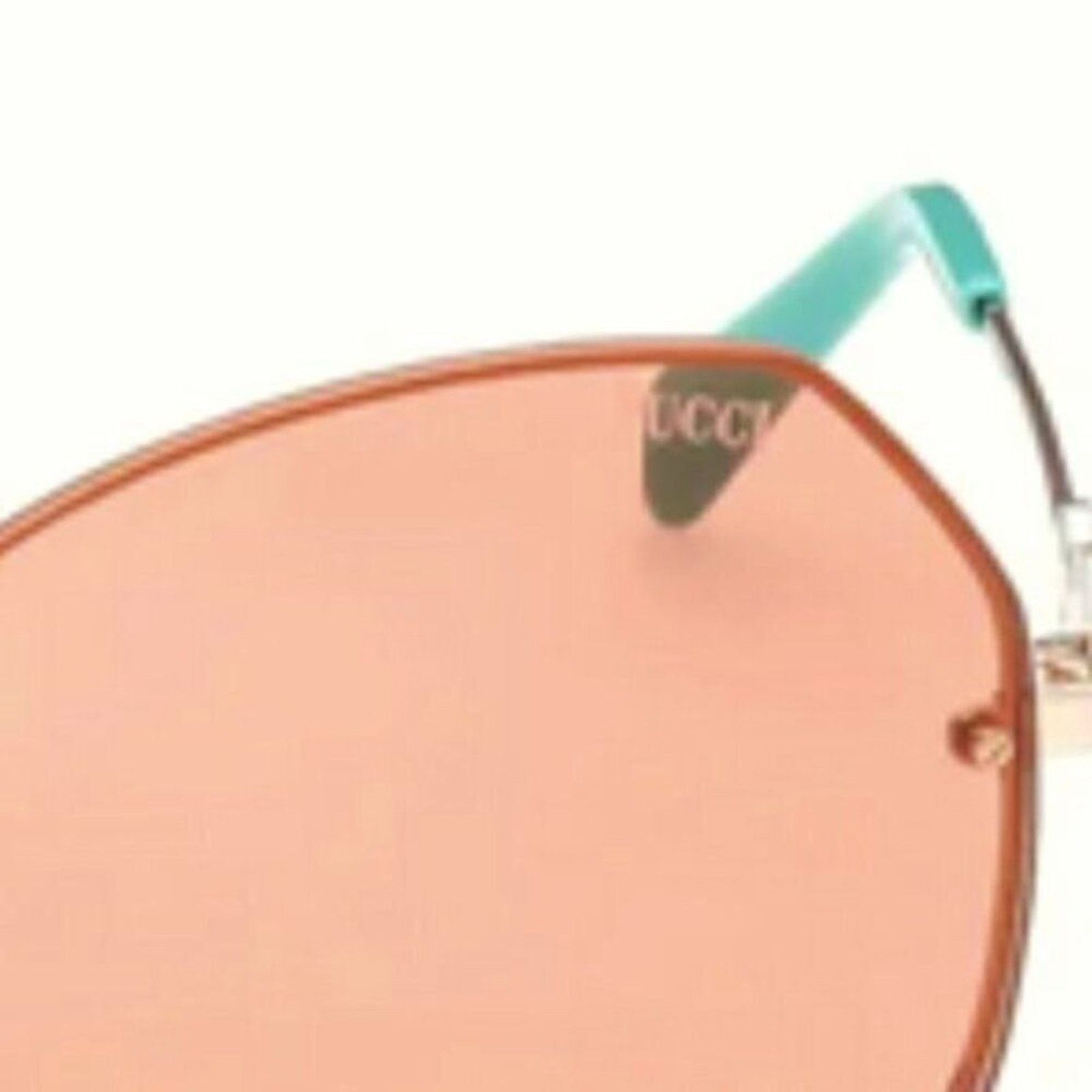 Emilio Pucci Emilio Pucci 61mm Square Sunglasses Shiny Rose Gold Size ONE SIZE - 4 Thumbnail