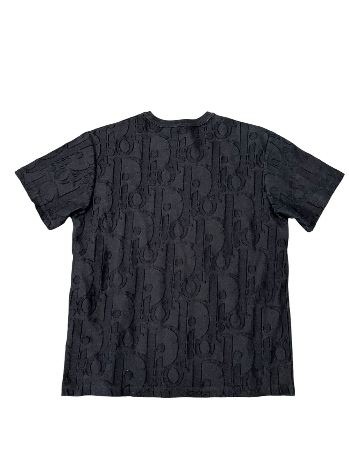 Dior Dior Oblique Oversized Tee Black Size US XL / EU 56 / 4 - 2 Thumbnail