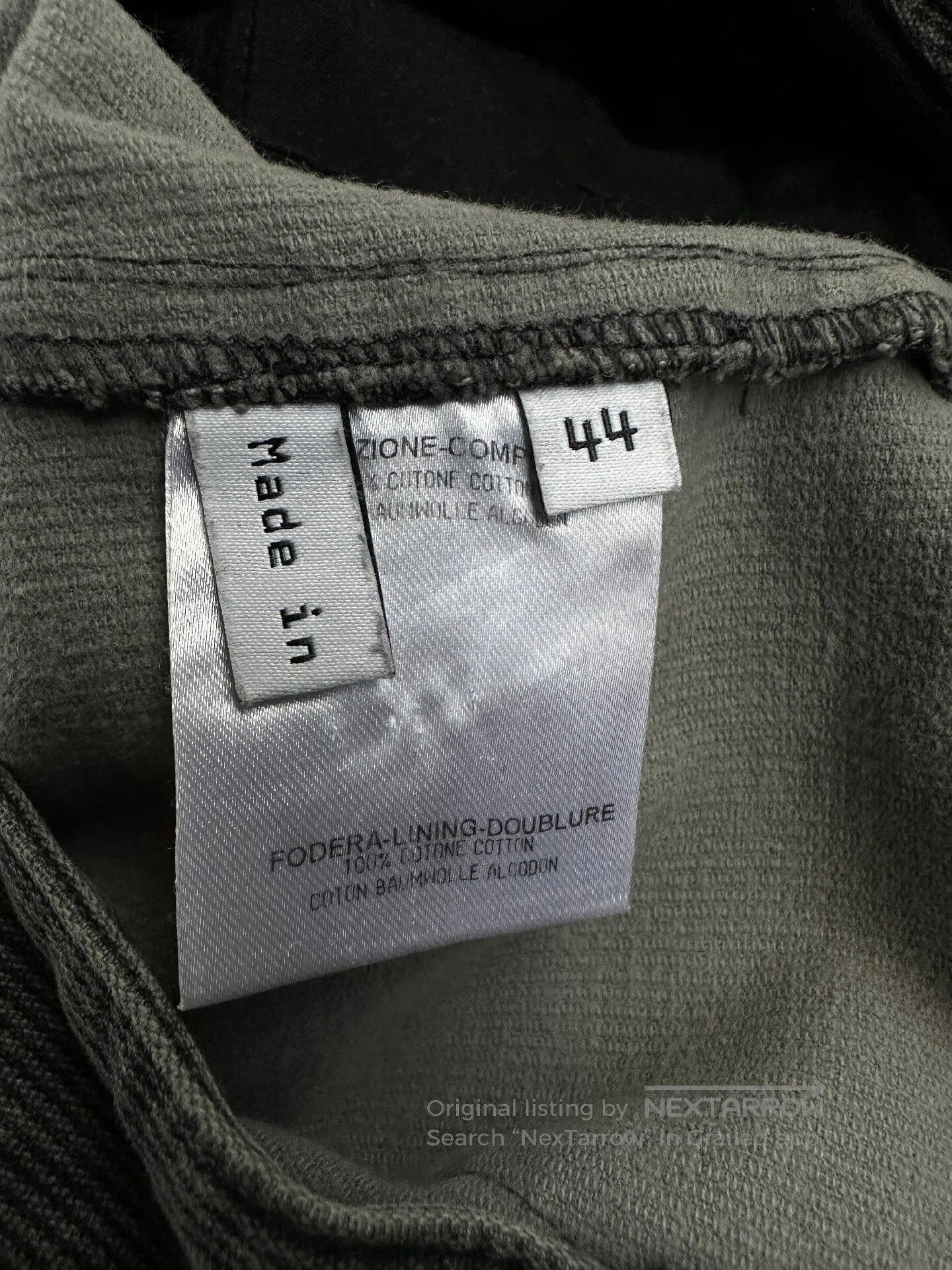 Balenciaga Balenciaga Water-washable cargo pocket pants| Size US 28 / EU 44 - 6 Thumbnail