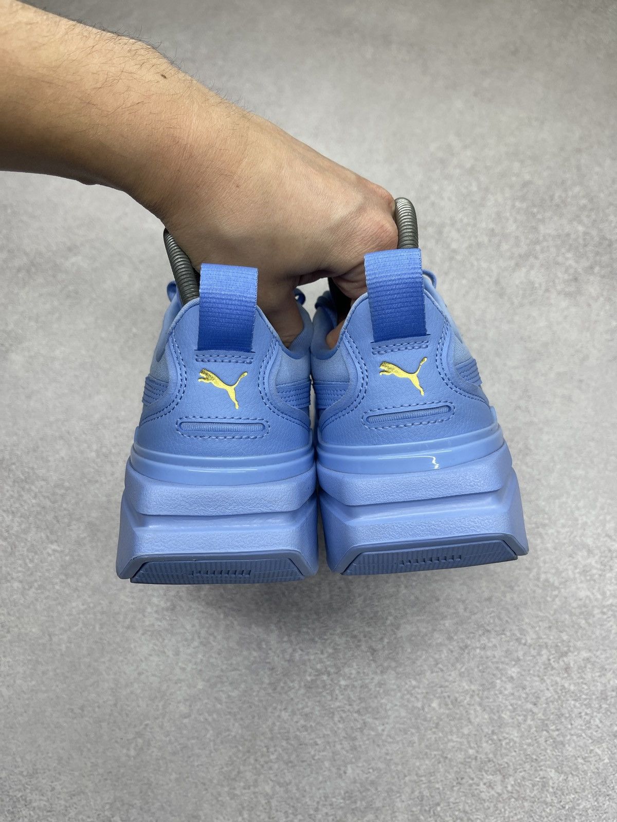 Puma New Puma Kosmo Rider Tonal Sneakers Blue With Box Size 40.5 Size US 9.5 / IT 39.5 - 6 Thumbnail