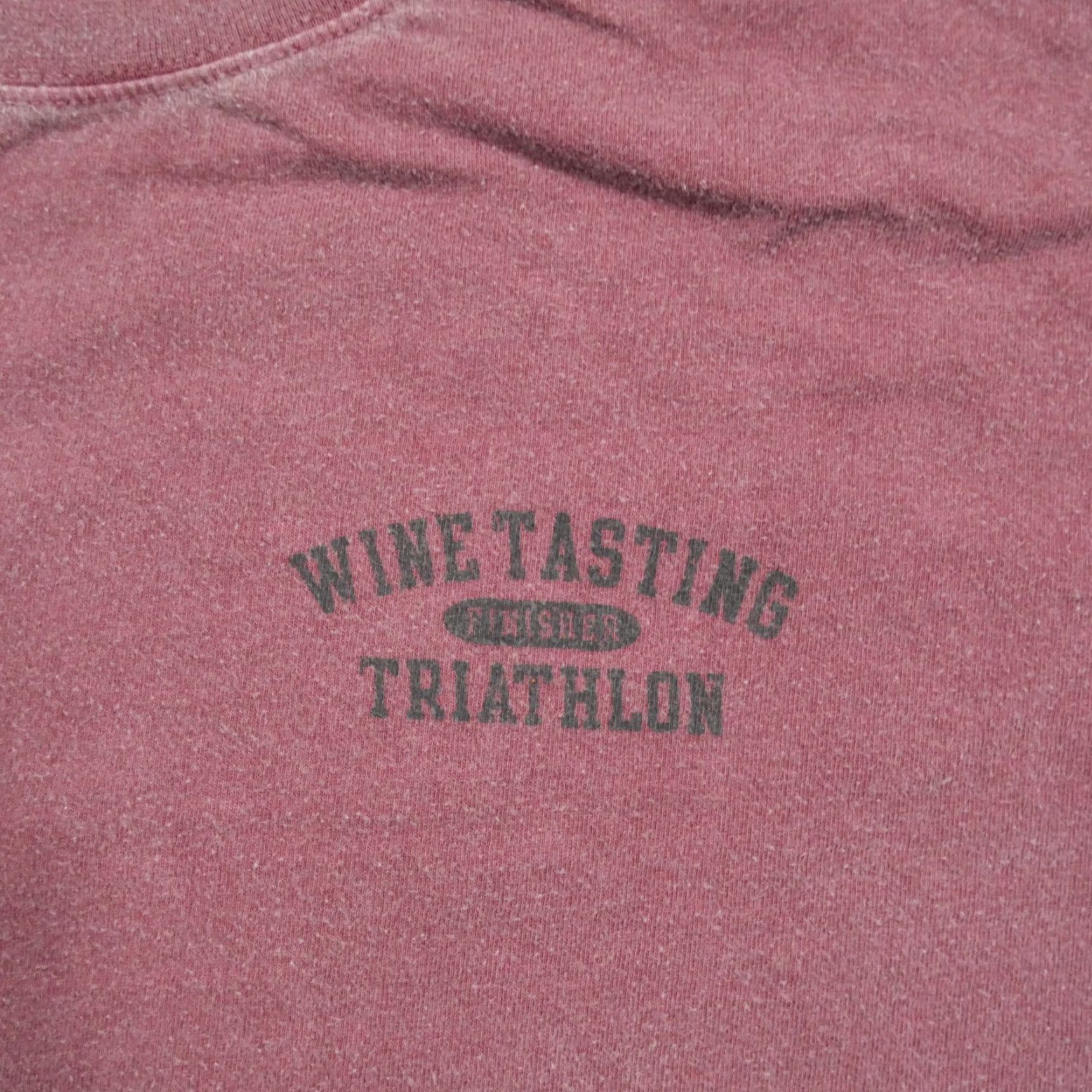 Vintage VINTAGE Crazy Shirts T-Shirt Adult Large Red Wine Dyed Size US L / EU 52-54 / 3 - 3 Thumbnail