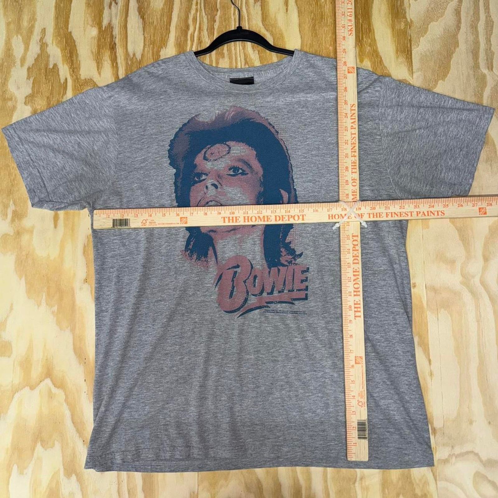 Vintage Vintage y2k heather grey david bowie zion rootwear t-shirt Size US XL / EU 56 / 4 - 3 Thumbnail