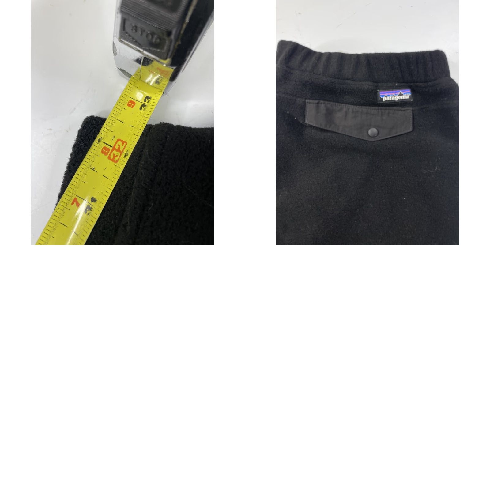 Patagonia Patagonia Slim Synchilla Fleece Pants Men's XL Black 56676 Size US 36 / EU 52 - 8 Thumbnail