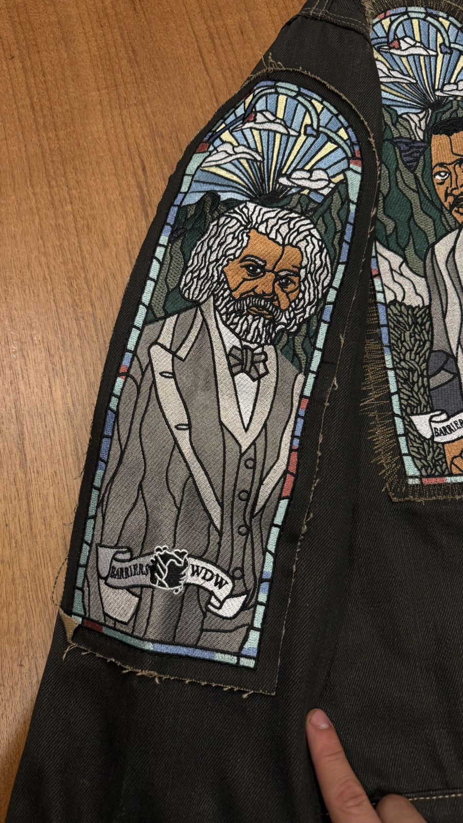Who Decides War Who Decides War X Barriers NY Monument Denim jacket Size US M / EU 48-50 / 2 - 5 Thumbnail
