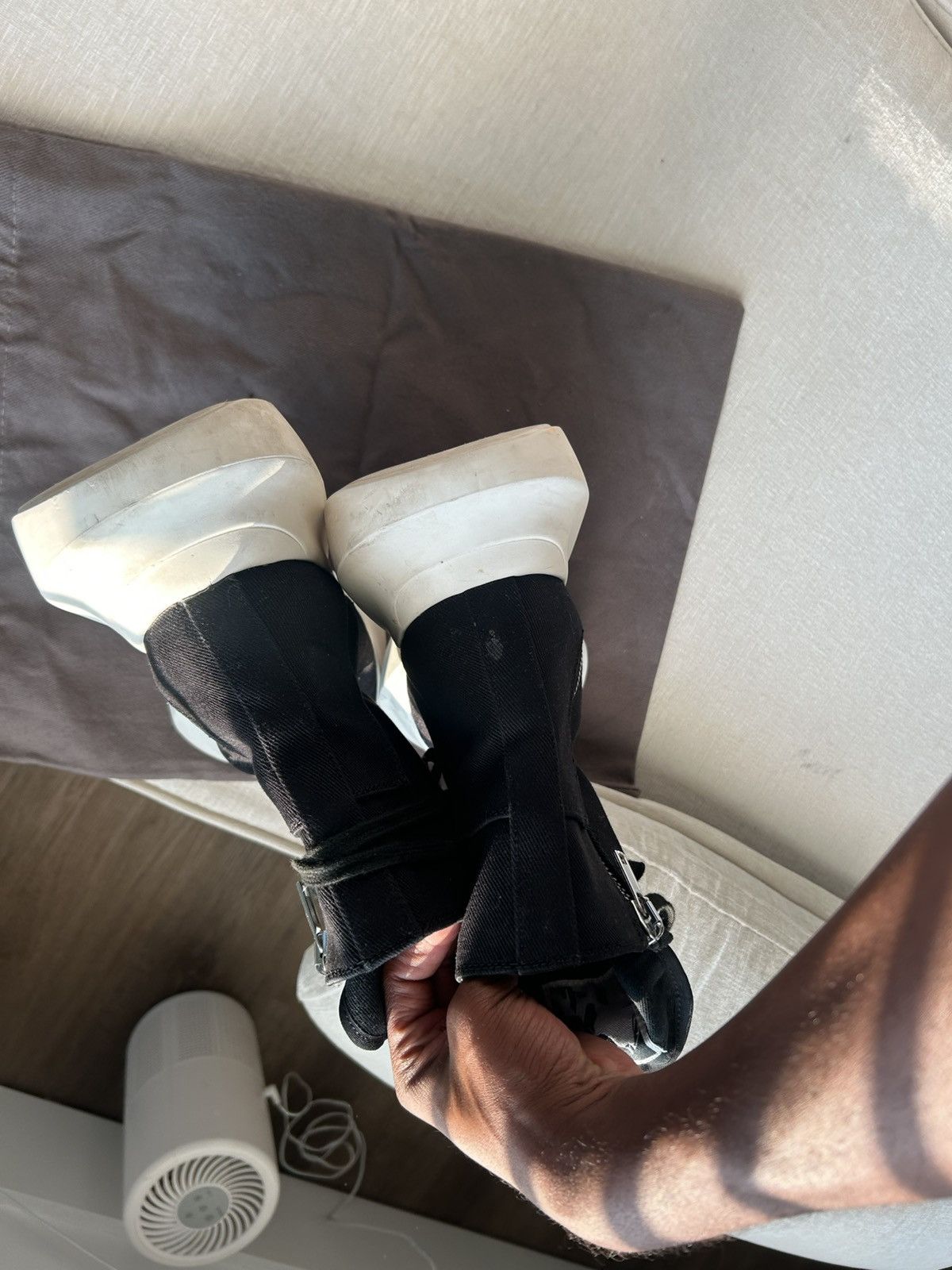 Rick Owens Drkshdw Rick Owens Drksdw Stivali Army Sneaker Boot Size US 11 / EU 44 - 7 Thumbnail