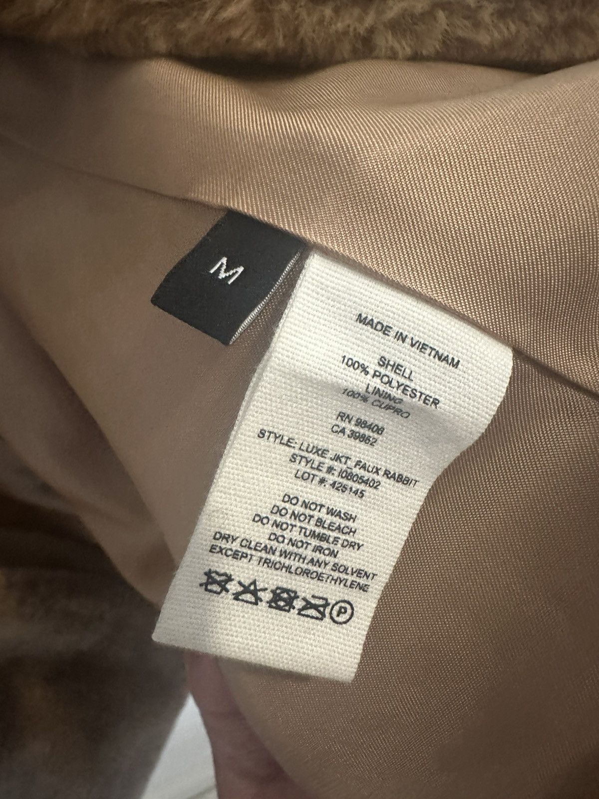 Theory Theory Faux Rabbit Luxe Jacket Size US M / EU 48-50 / 2 - 4 Thumbnail