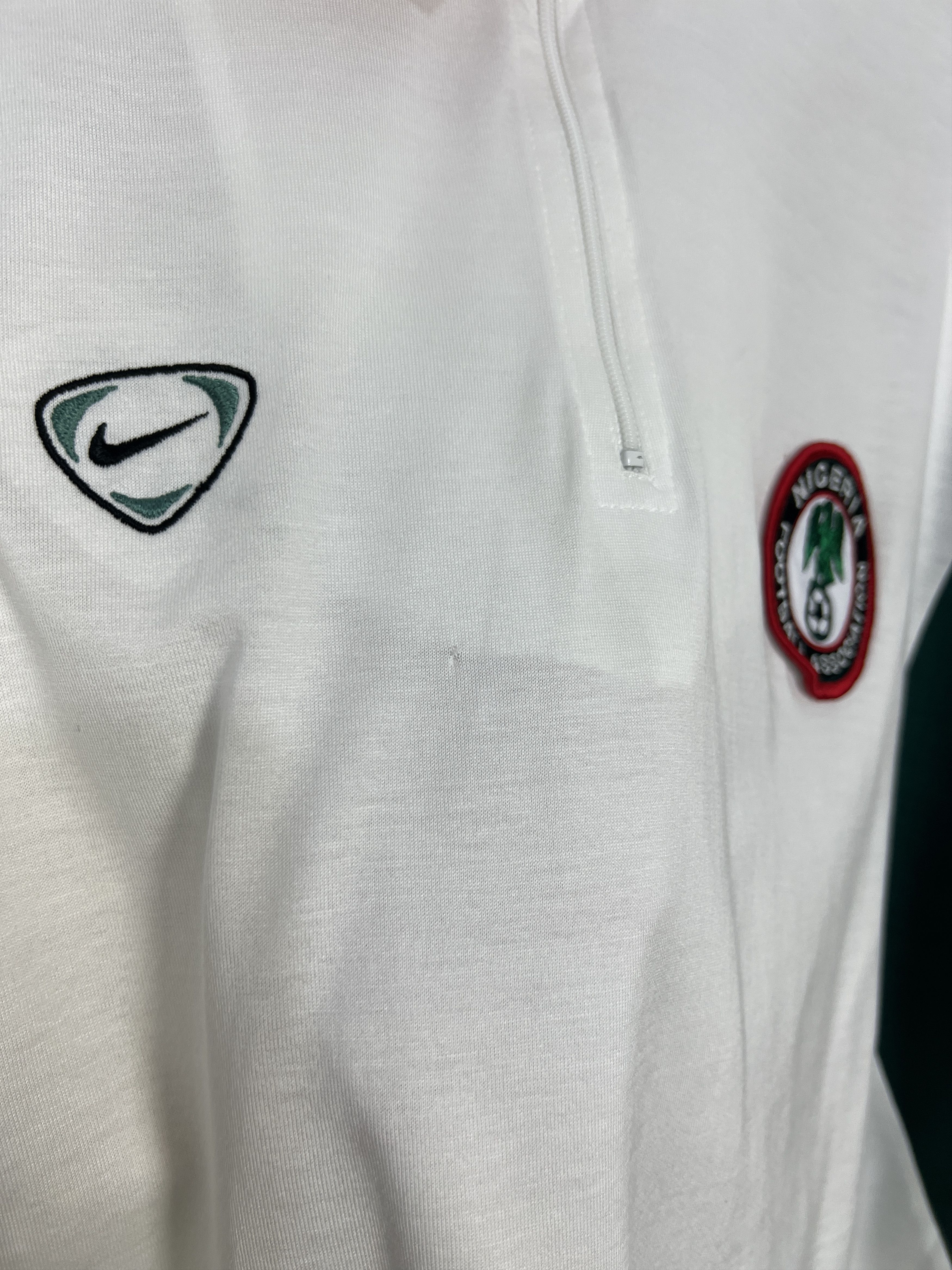 Nike Vintage 90's Nike Nigeria Football Shirt Long Sleeve Size US XL / EU 56 / 4 - 7 Thumbnail