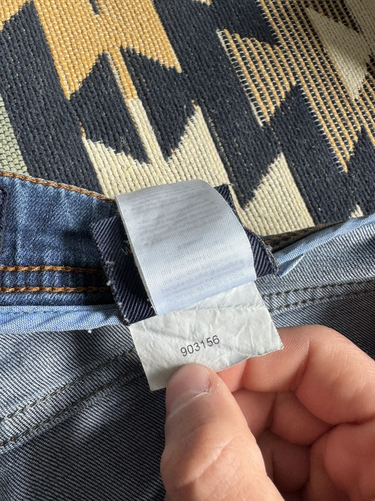 Brioni Brioni Logo Denim Luxury Jeans Size US 31 - 16 Thumbnail
