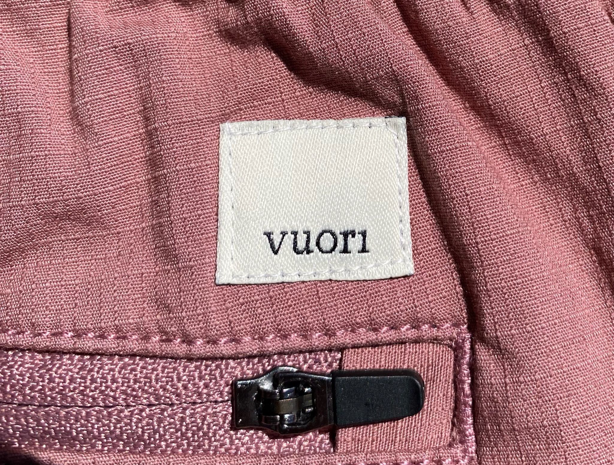 Vuori Vuori Ripstop Mauve Drawstring Cotton Blend Shorts XS Size 27" / US 4 / IT 40 - 6 Thumbnail