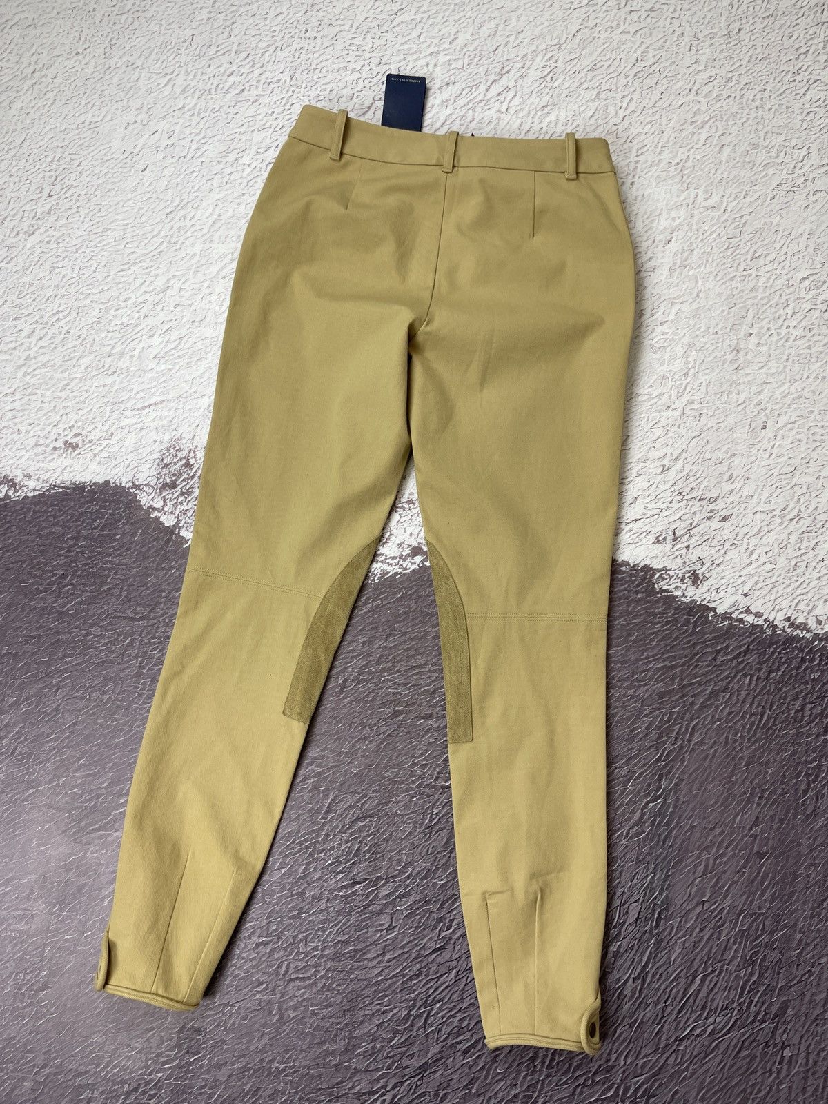 Polo Ralph Lauren Polo Ralph Lauren beige suede trim pants chinos Size 27" / US 4 / IT 40 - 10 Thumbnail