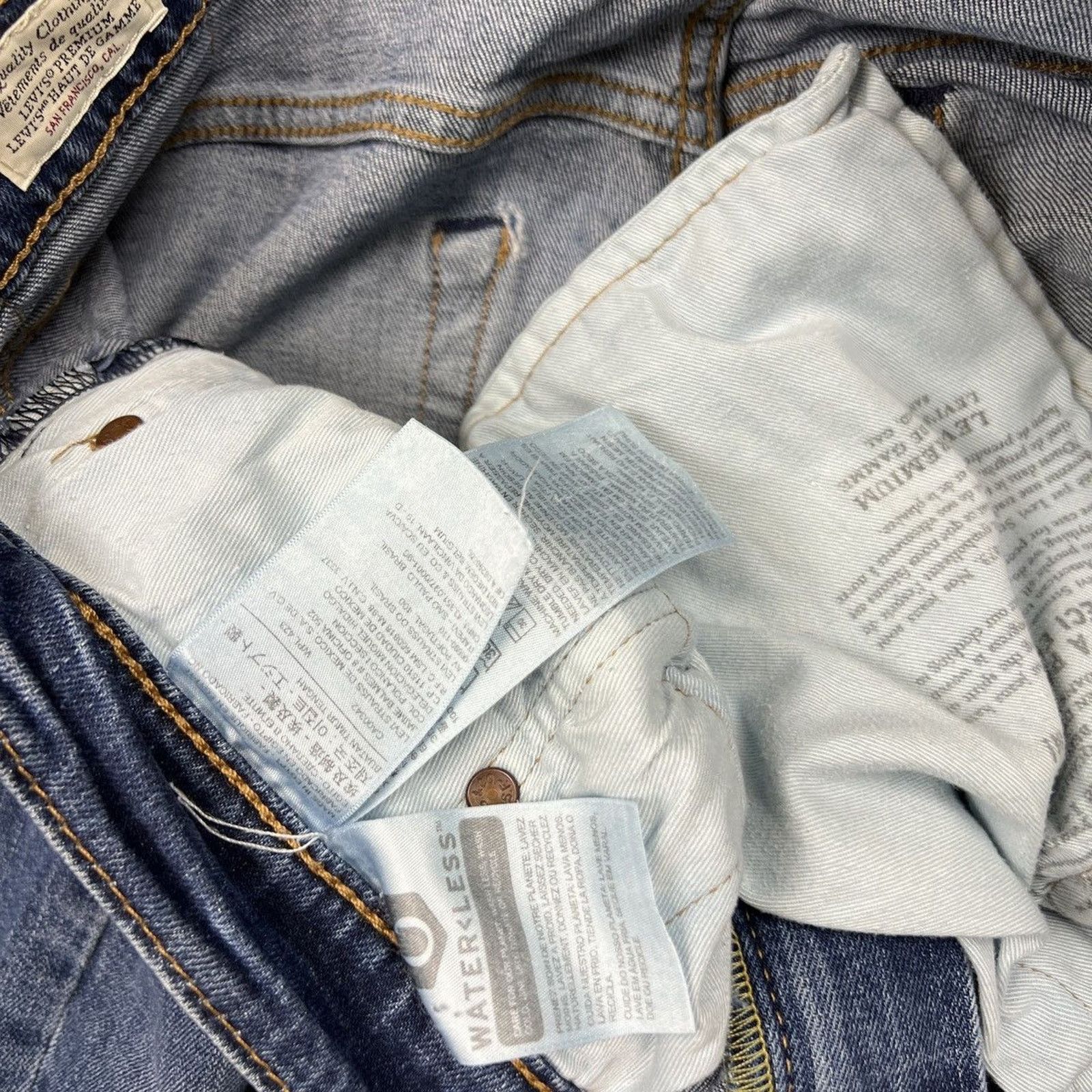 Levi's × Vintage Levi's 541 Jeans 36x32 Athletic Taper American Denim Pants Size US 36 / EU 52 - 8 Thumbnail