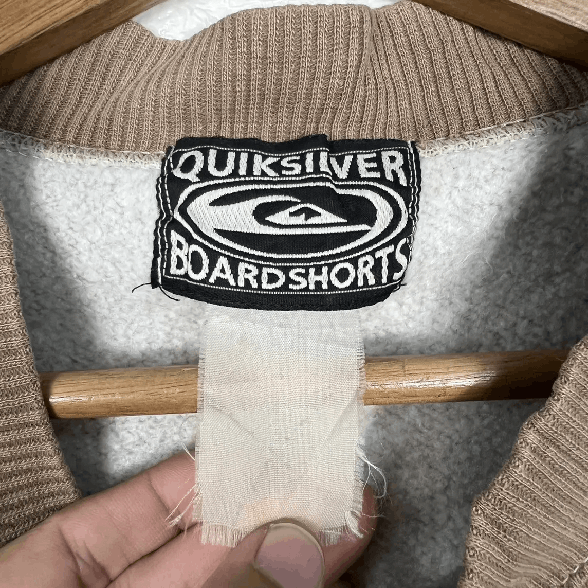 Quiksilver Vintage 90's QUIKSILVER Crewneck Sweatshirt #4289-C195 Size US M / EU 48-50 / 2 - 10 Thumbnail