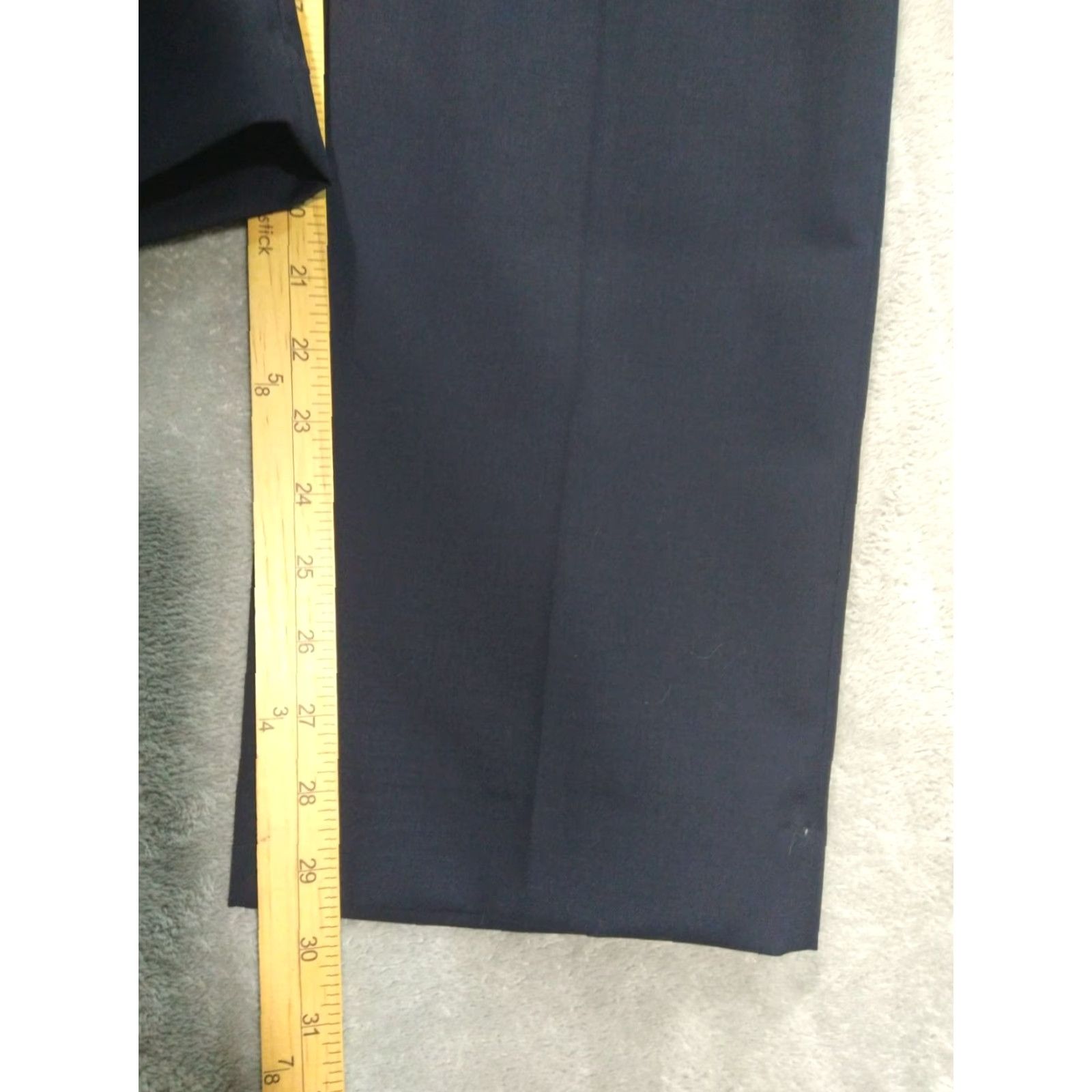Ralph Lauren Ralph Lauren Dress Pants Mens 36x30 Blue Wool Straight Leg Flat Front Mid Rise Dress Pants Mens Blue Wool Straight Leg Flat Front Mid Rise 36 Size US 36 / EU 52 - 5 Thumbnail