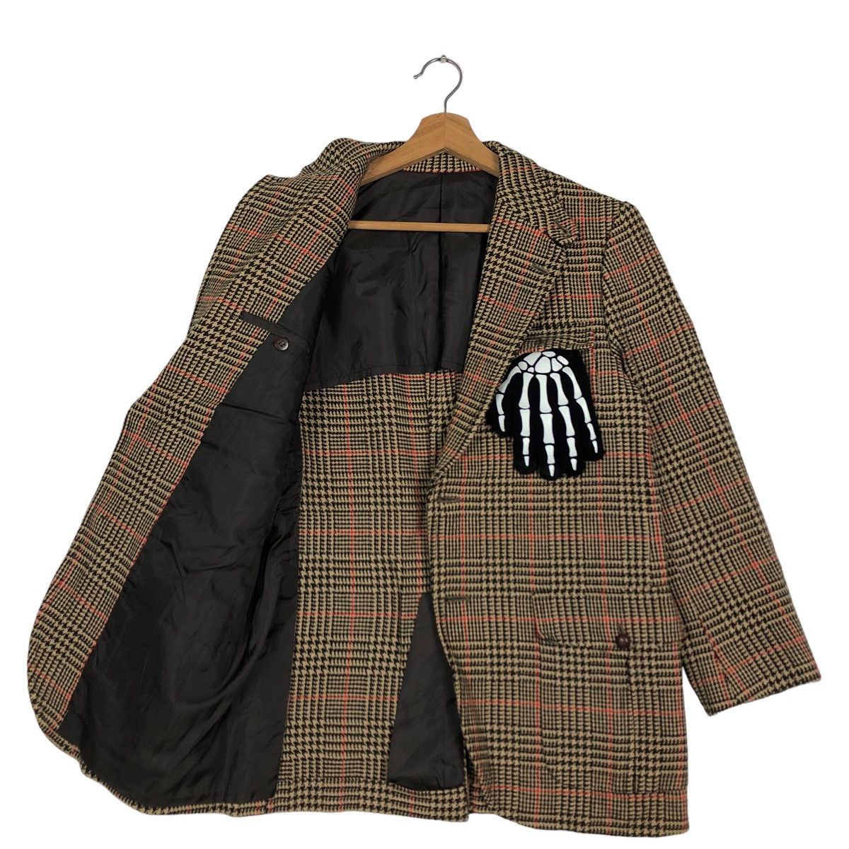 Japanese Brand 🔥TARTAN DESIGN LEATHER PARTS VANSPORT JAPAN MADE Size US M / EU 48-50 / 2 - 9 Thumbnail