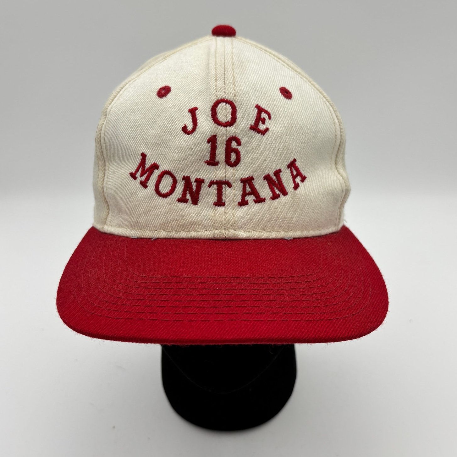NFL × Vintage Rare Vintage 90s Joe Montana 16 San Francisco 49ers Snapback Size ONE SIZE - 1 Thumbnail