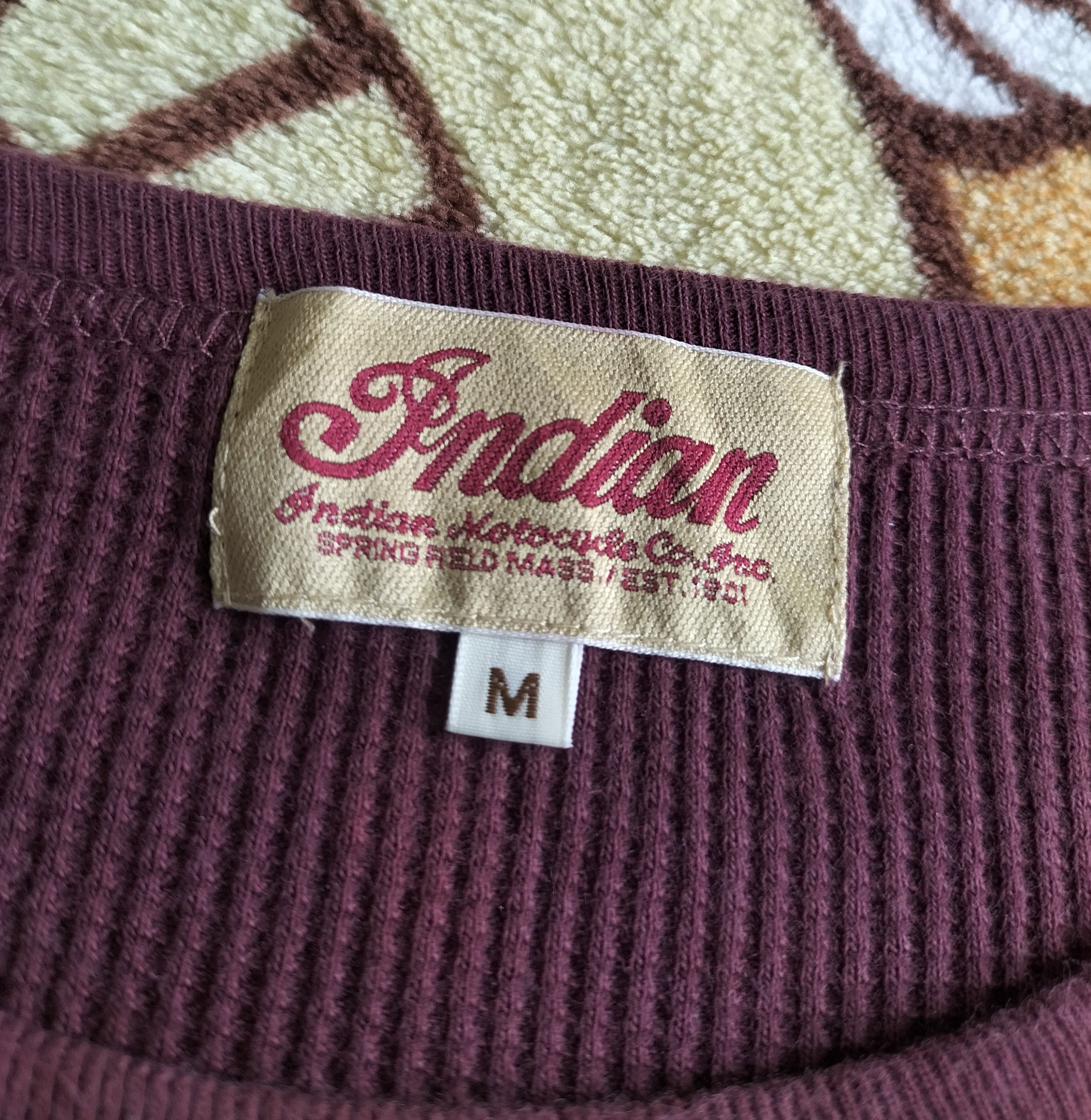 Indian Motorcycle Indian motorcycle waffle tshirt (stretch) Size US M / EU 48-50 / 2 - 7 Thumbnail