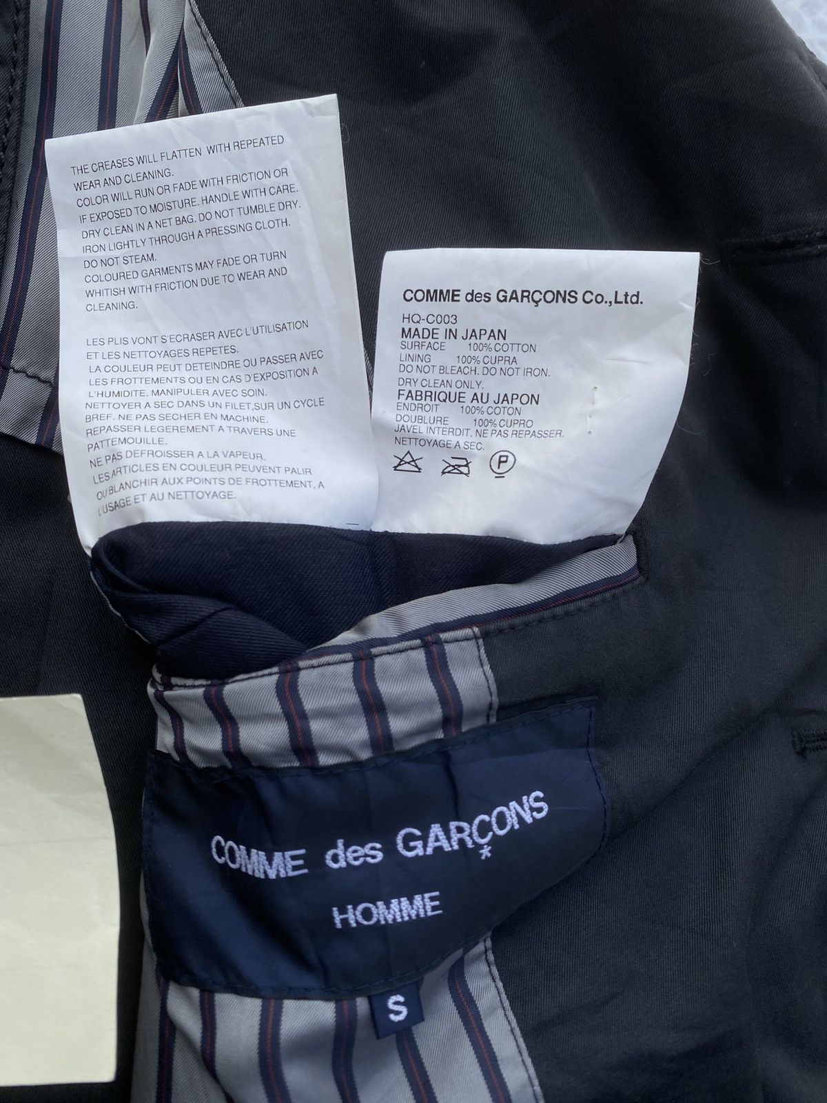 Comme des Garcons Rare Vintage CDG Comme Des Garcons Long Jacket Size US L / EU 52-54 / 3 - 16 Thumbnail