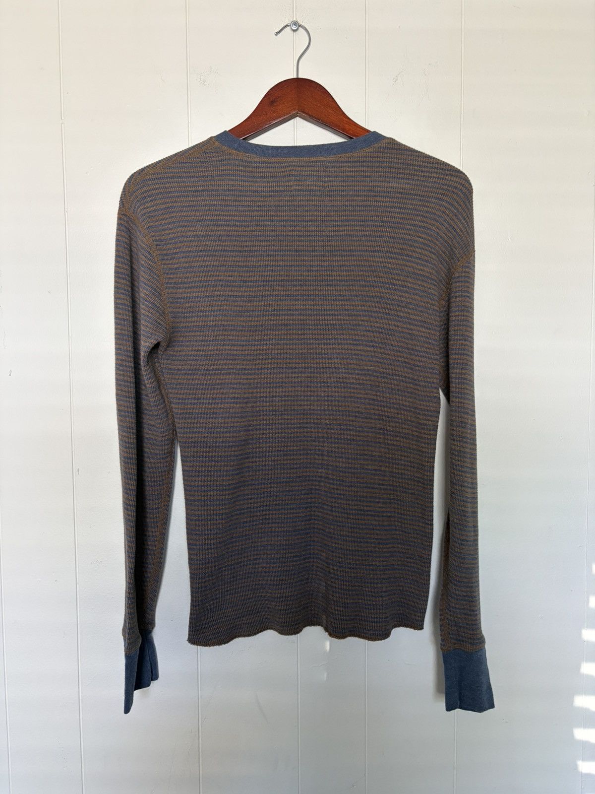 Bdg BDG brown striped long sleeve thermal top Size US S / EU 44-46 / 1 - 4 Thumbnail