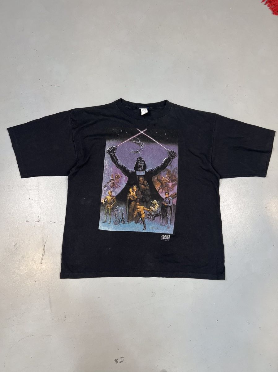 Vintage 1994 starwars [ Single Stitch ] Tee Size US L / EU 52-54 / 3 - 1 Thumbnail