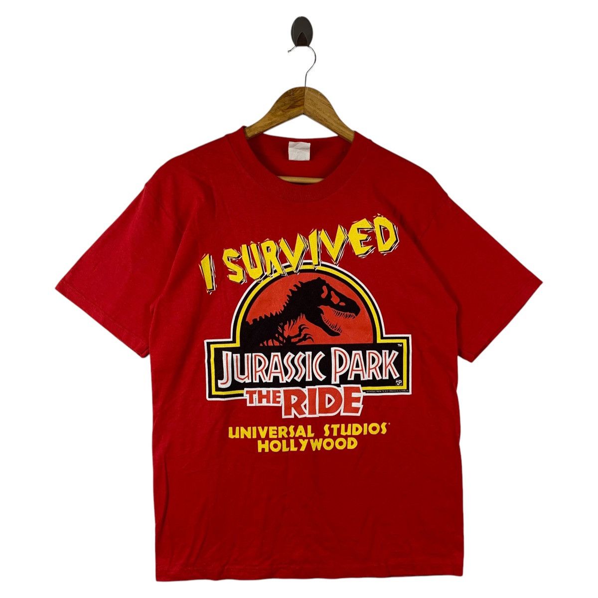 Universal Studios Vintage JURASSIC PARK universal studio printed movie tee Size US M / EU 48-50 / 2 - 1 Thumbnail