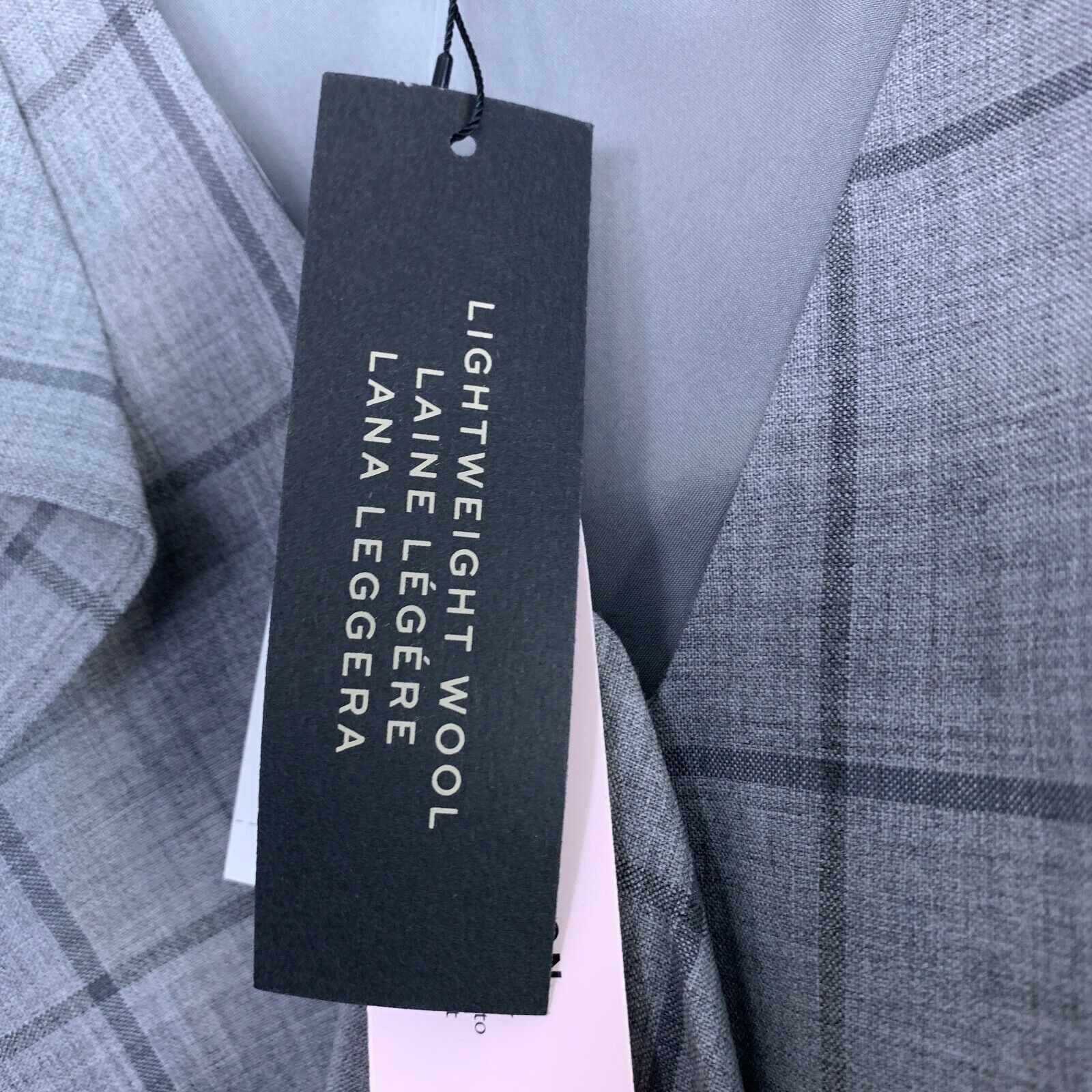 Banana Republic Banana Republic Wool Cascade Ruffle Top Gray Windowpane SP Size S / US 4 / IT 40 - 5 Thumbnail
