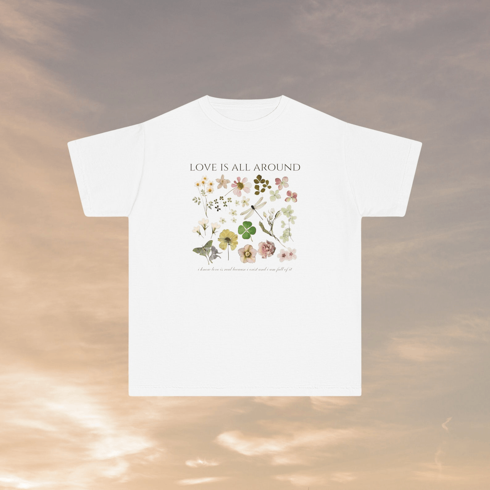 Other Pressed Flower Print Baby Tee Size M / US 6-8 / IT 42-44 - 3 Thumbnail