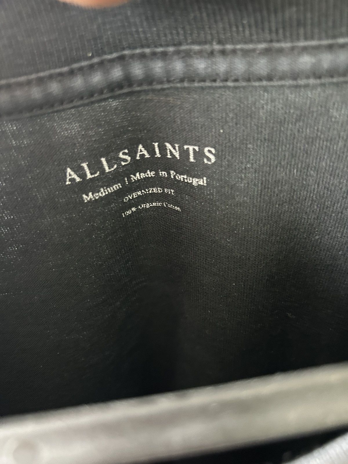 Allsaints Charcoal All saints oversized T shirt Size US M / EU 48-50 / 2 - 4 Thumbnail