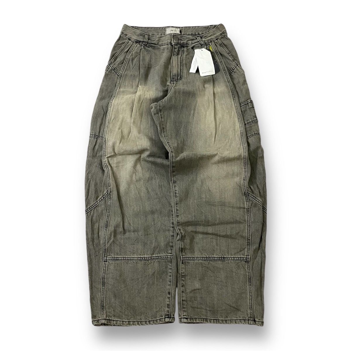 Japanese Brand × Le Grande Bleu (L.G.B.) × Tornado Mart Y2K begin 2.0.2 baggy jeans washed Size US 33 - 1 Thumbnail