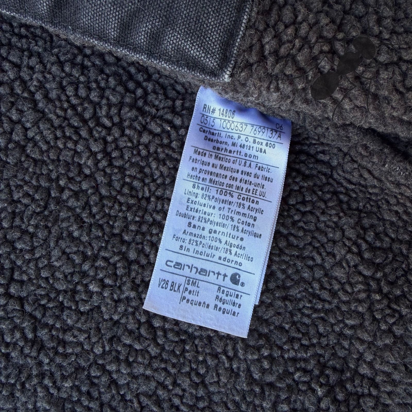 Carhartt × Vintage Carhartt V26 BLK faded black work wear vest Size US S / EU 44-46 / 1 - 4 Thumbnail