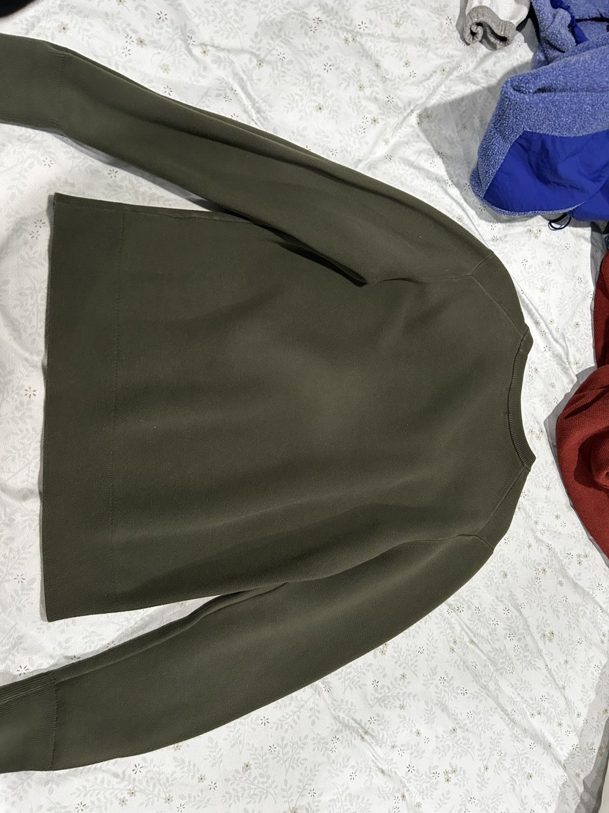 Uniqlo Uniqlo Dark green sweater Size US M / EU 48-50 / 2 - 2 Thumbnail