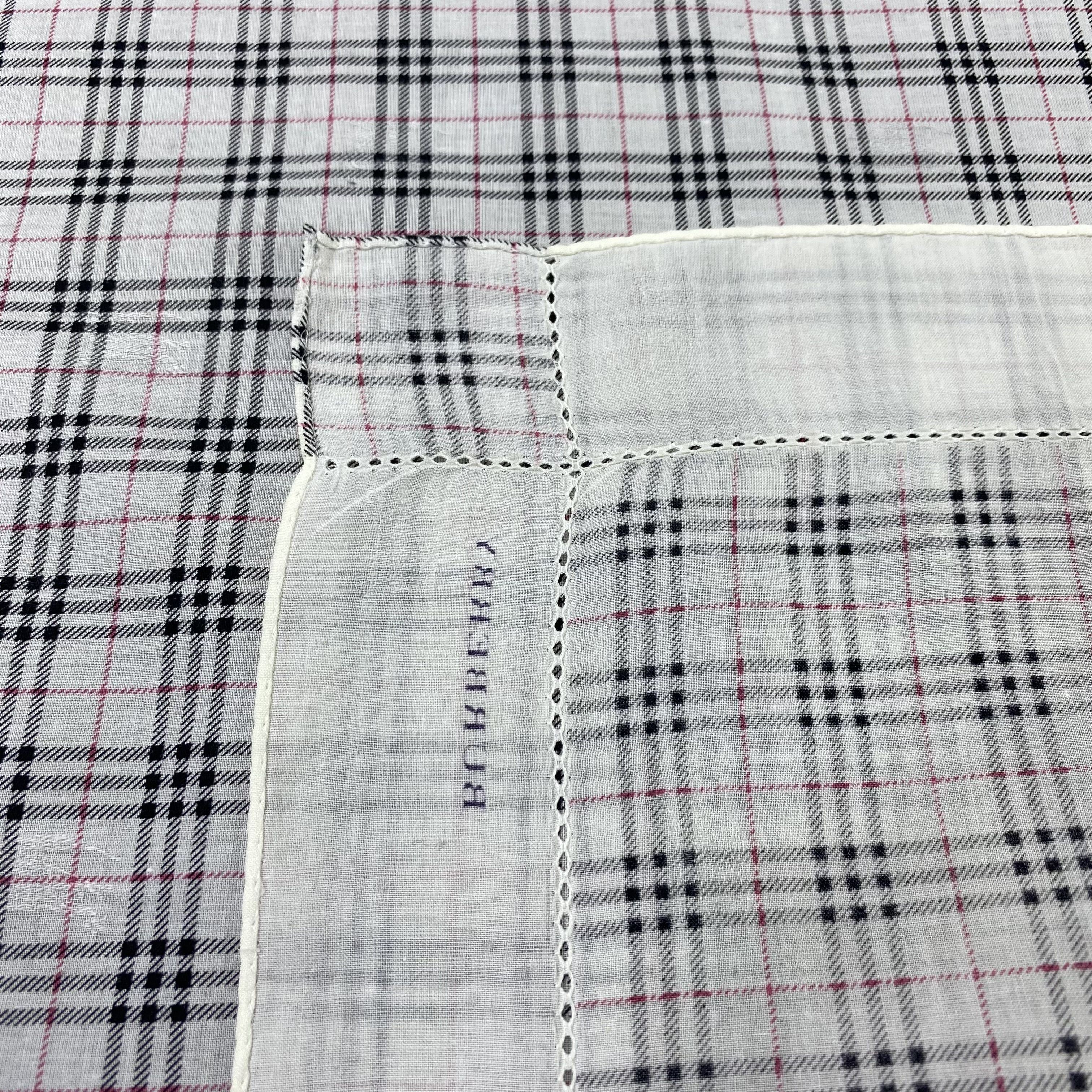 Burberry Burberry Handkerchief Neckerchief Bandana-B1970 Size ONE SIZE - 6 Thumbnail