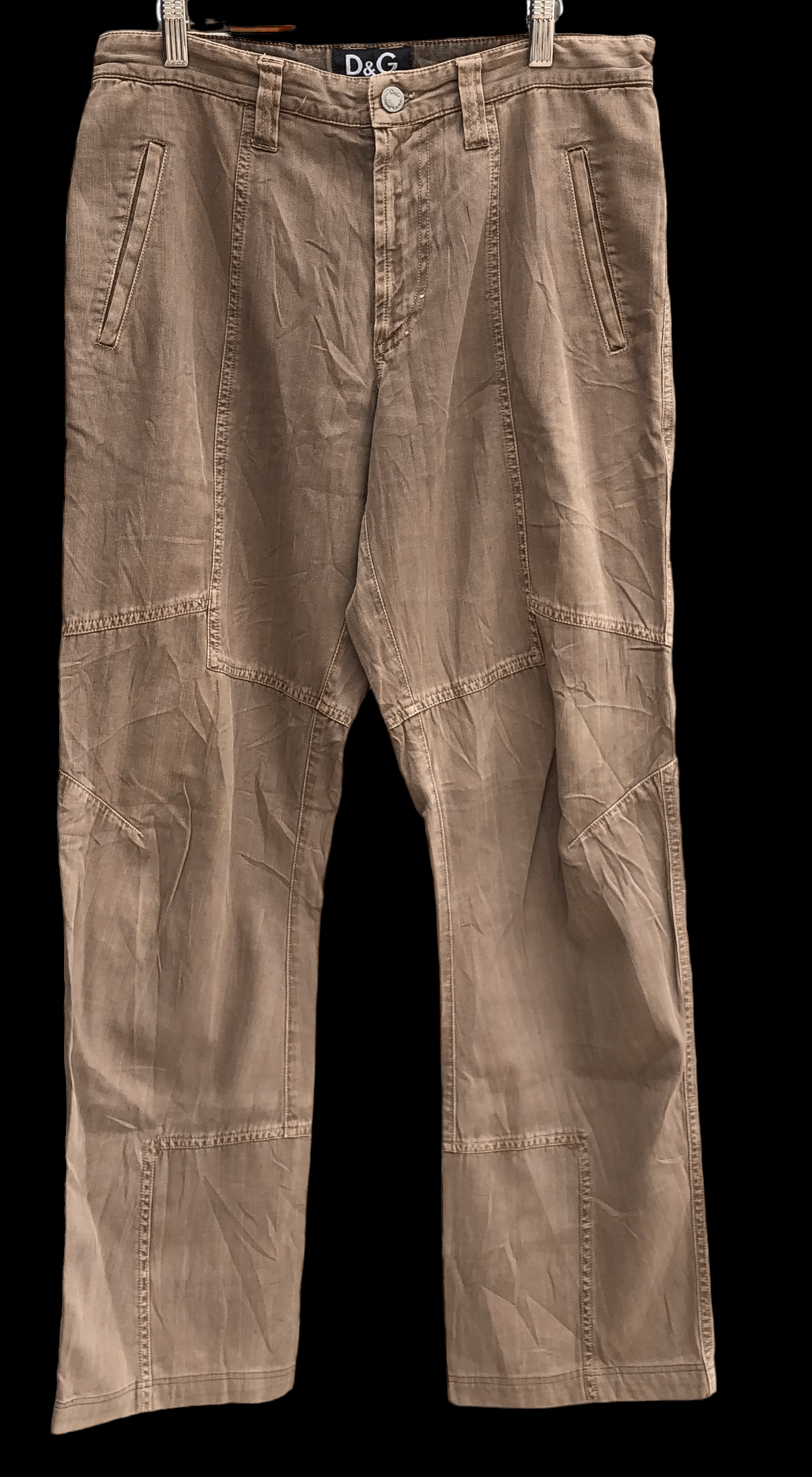 Dolce & Gabbana Vintage Dolce Gabbana Patchwork Slim pants Made In Italy Size US 31 - 1 Thumbnail