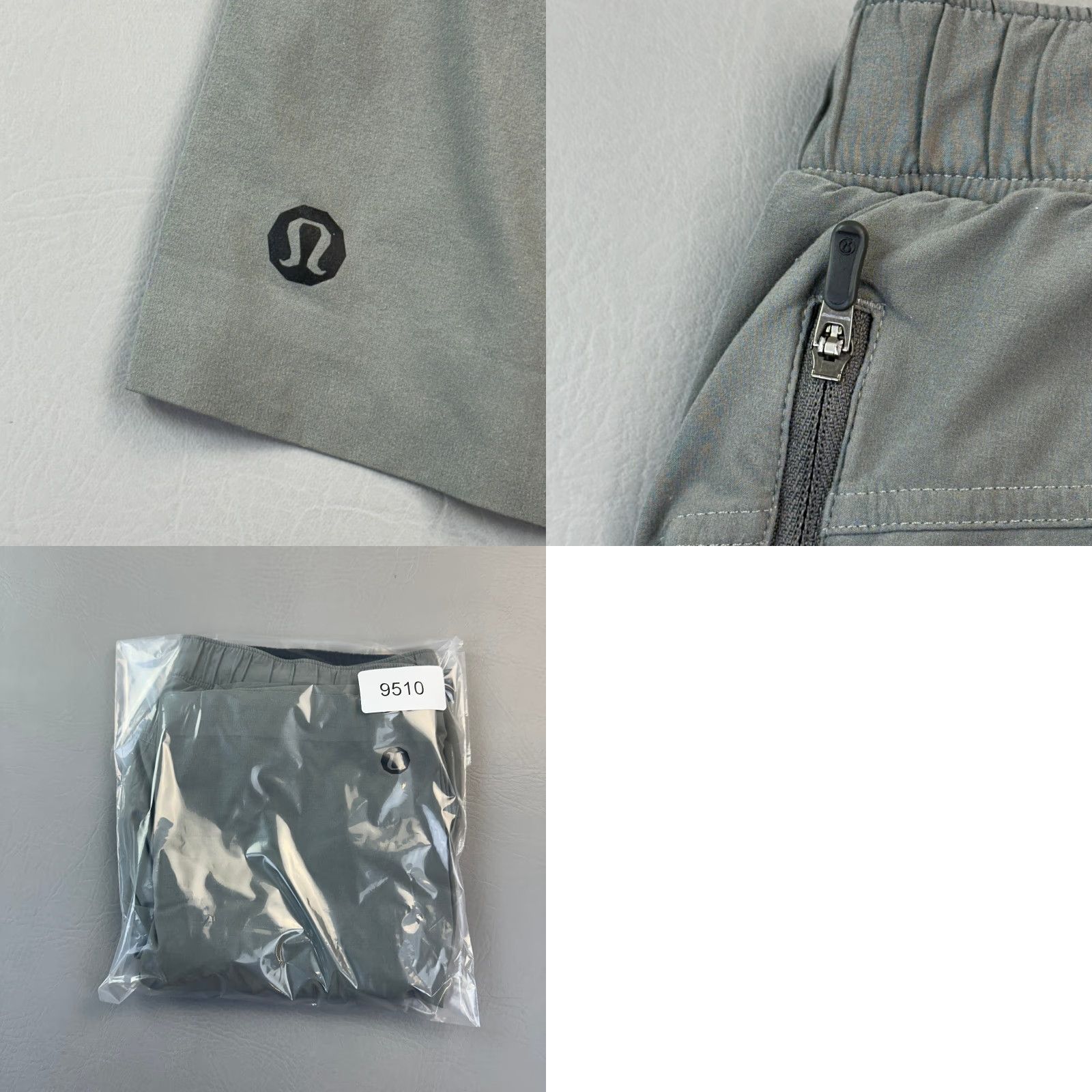 Lululemon Lululemon Pace Breaker Shorts Mens Medium Gray Athletic Drawstring Athleisure Size US 31 - 8 Thumbnail